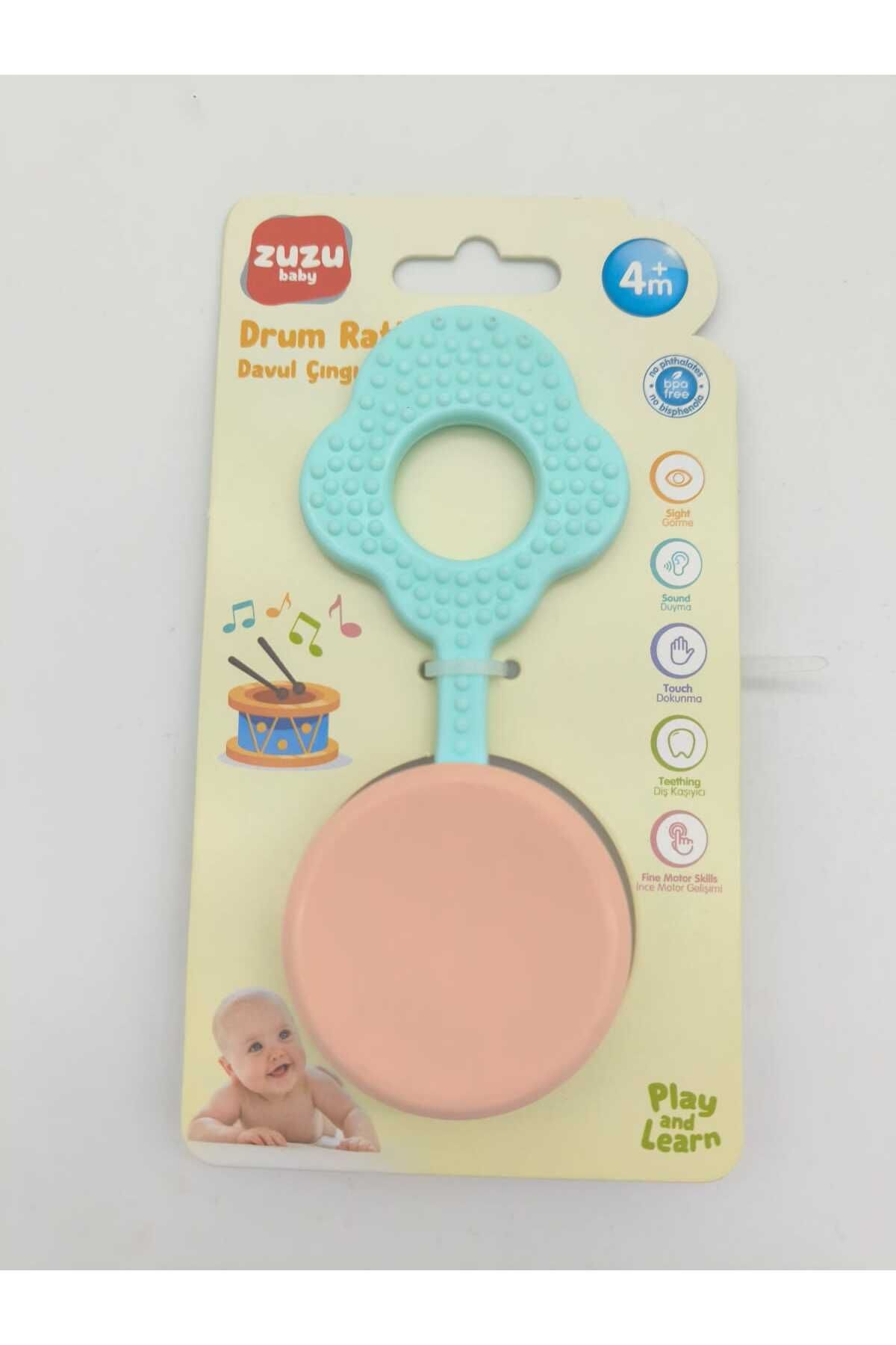 Zuzu Toys Zuzu Oyuncak davul Çıngırak Kartela 4215