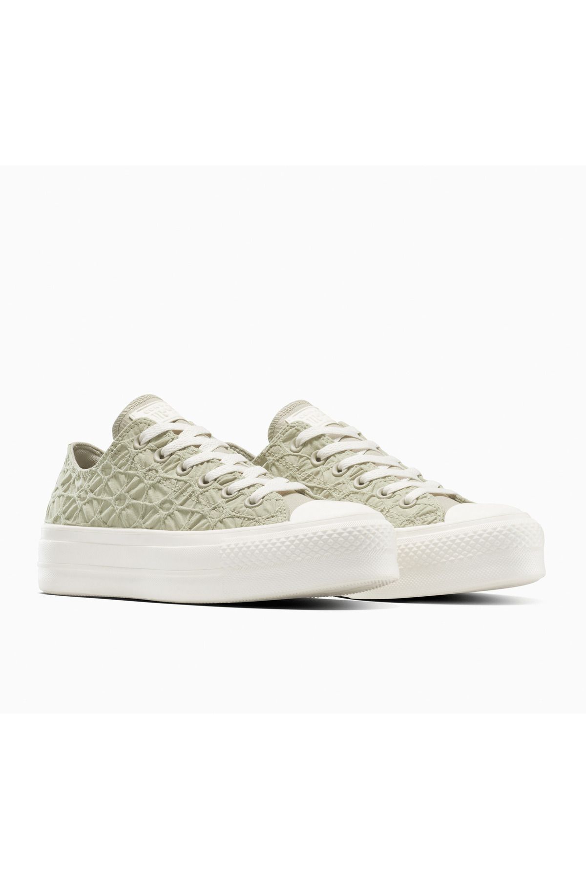 converse-Tenisky Converse Chuck Taylor All Star Lift Platform s texturovaným materiálem, šedé, unisex 6