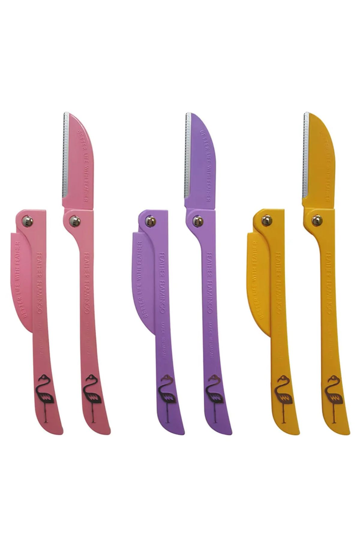 Flamingo-Eyebrow Razors 3