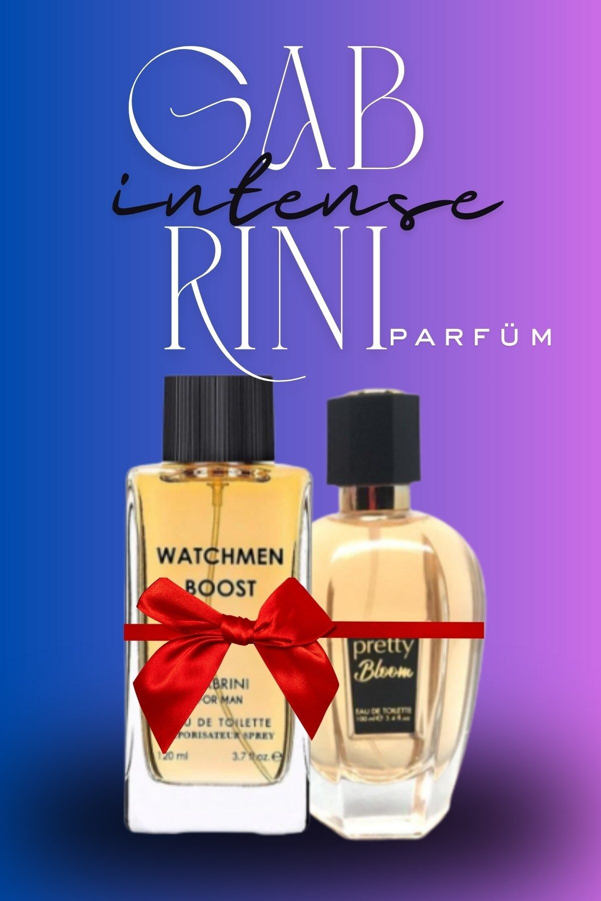 Gabrini İntense Watchmen Boost & Pretty Bloom 100 Ml Edt Parfüm Çiftlere Özel