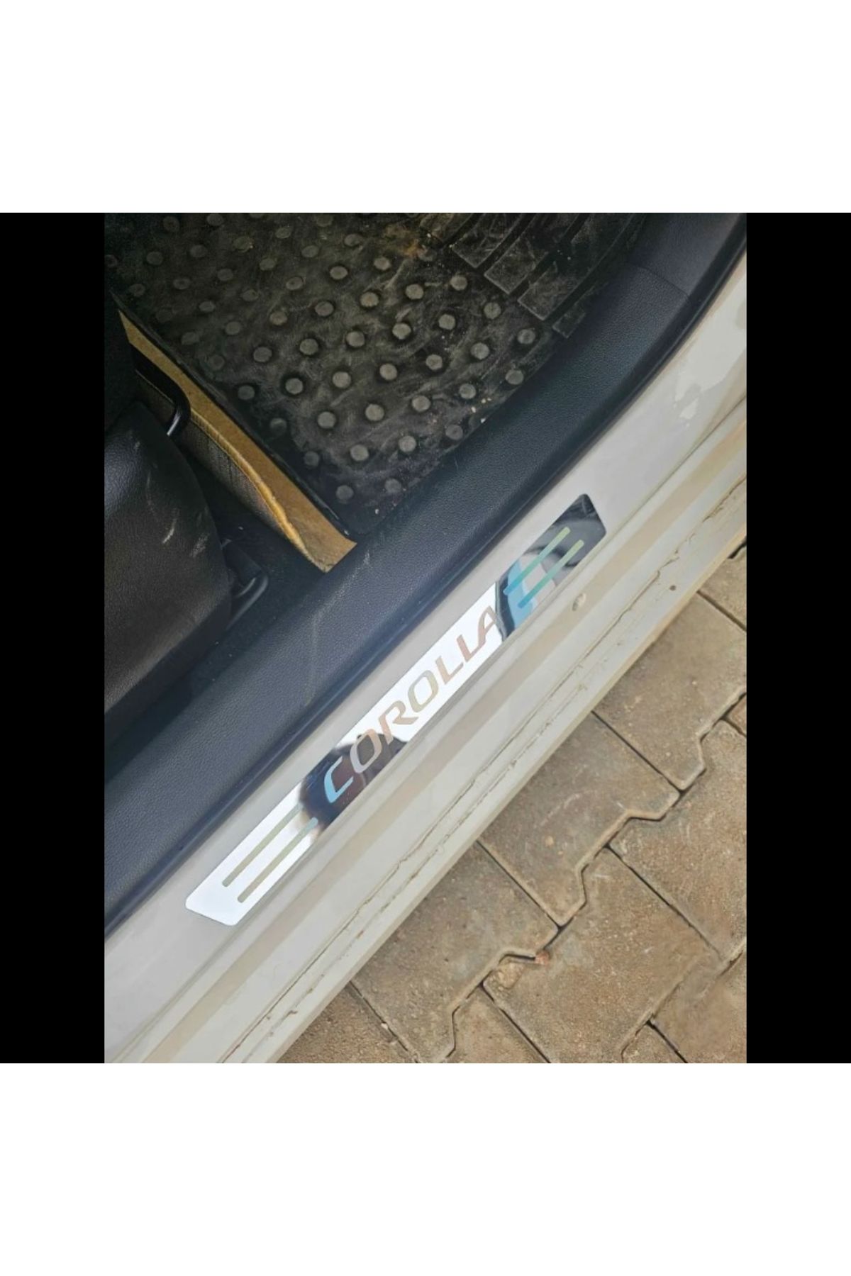 KC TASARIM Corolla Aynalı kapı eşiği