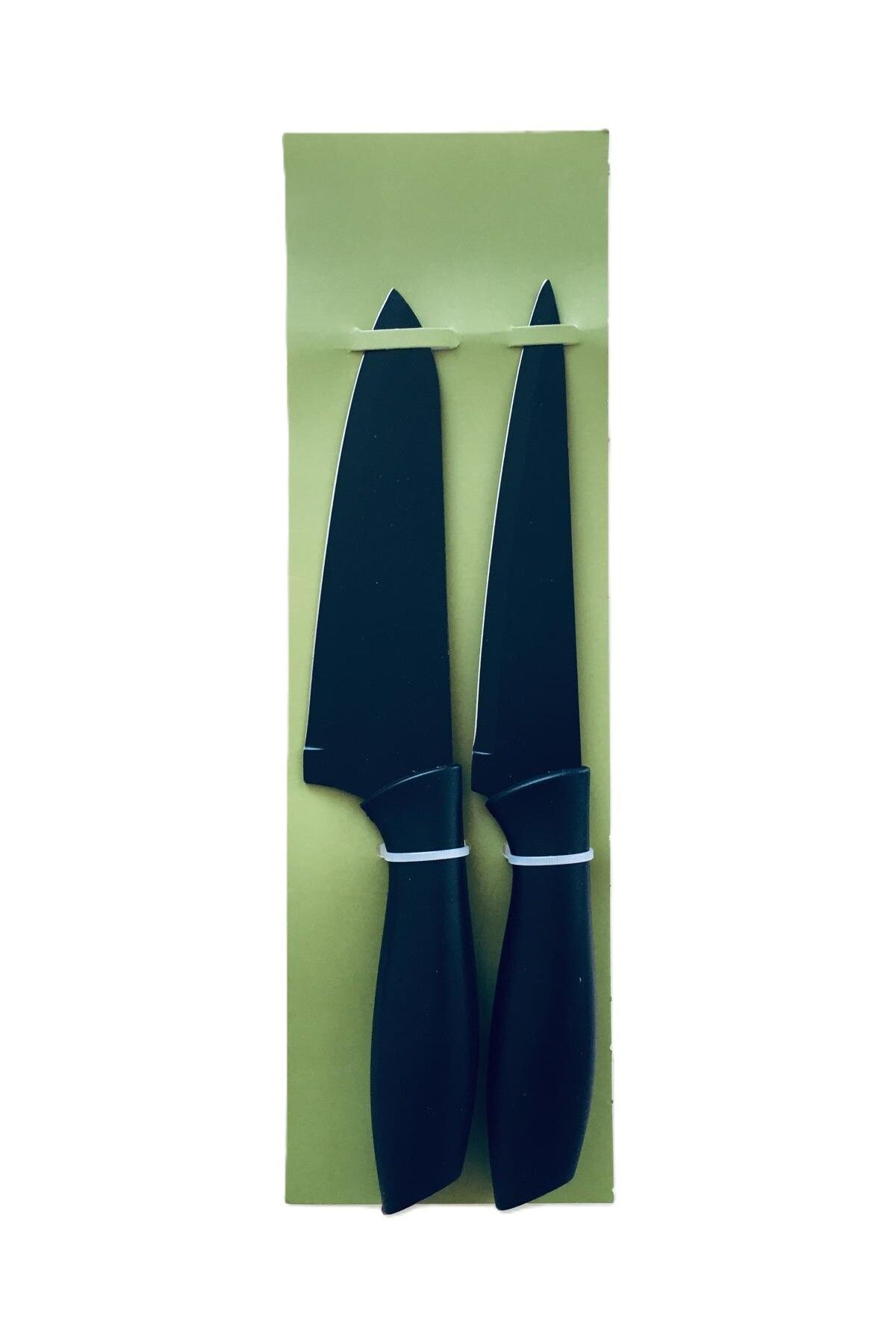 Rooc Şef ve Ekmek Bıçağı İkili Set / 28 cm-Siyah