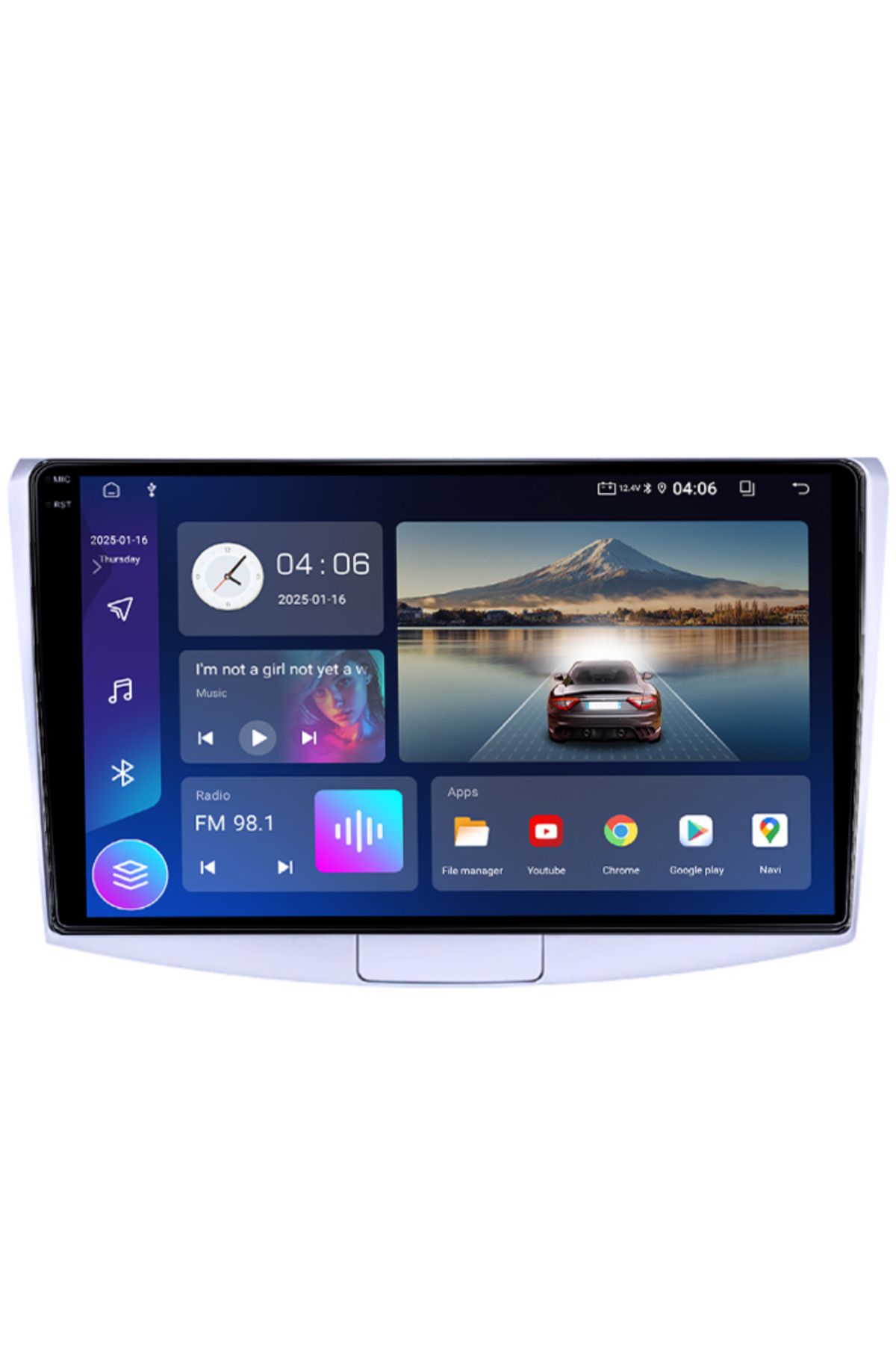 navi-it-Dedicated Navigation Vw Passat B6/b7 2006, 2gb Ram 32gb Rom, Quad Core, Display 10" Ips, Android 14 3
