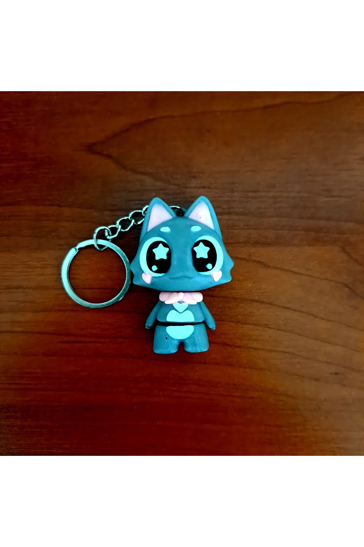 Jade Produck Sevimli Kedi Figürü Anahtarlık