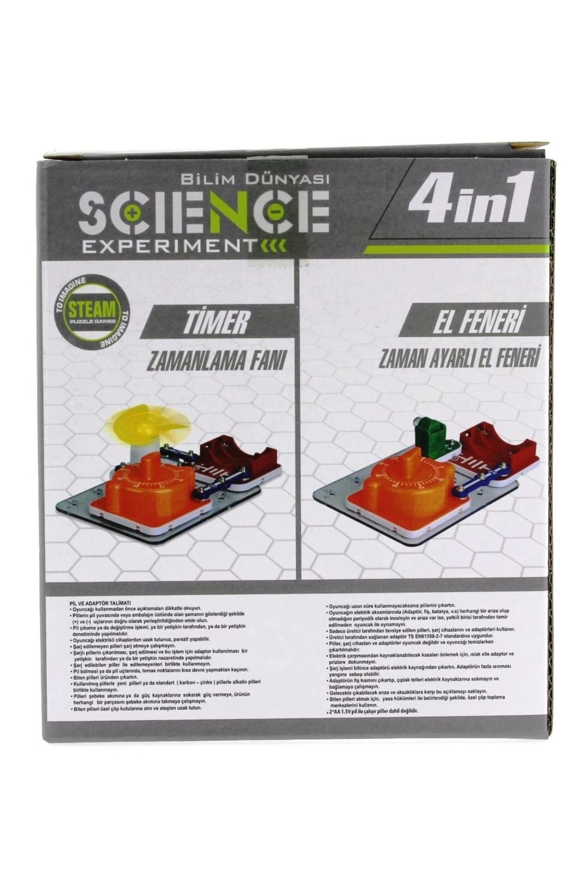 Emperium-My Fun Experiment Set Timer 4 in 1 2