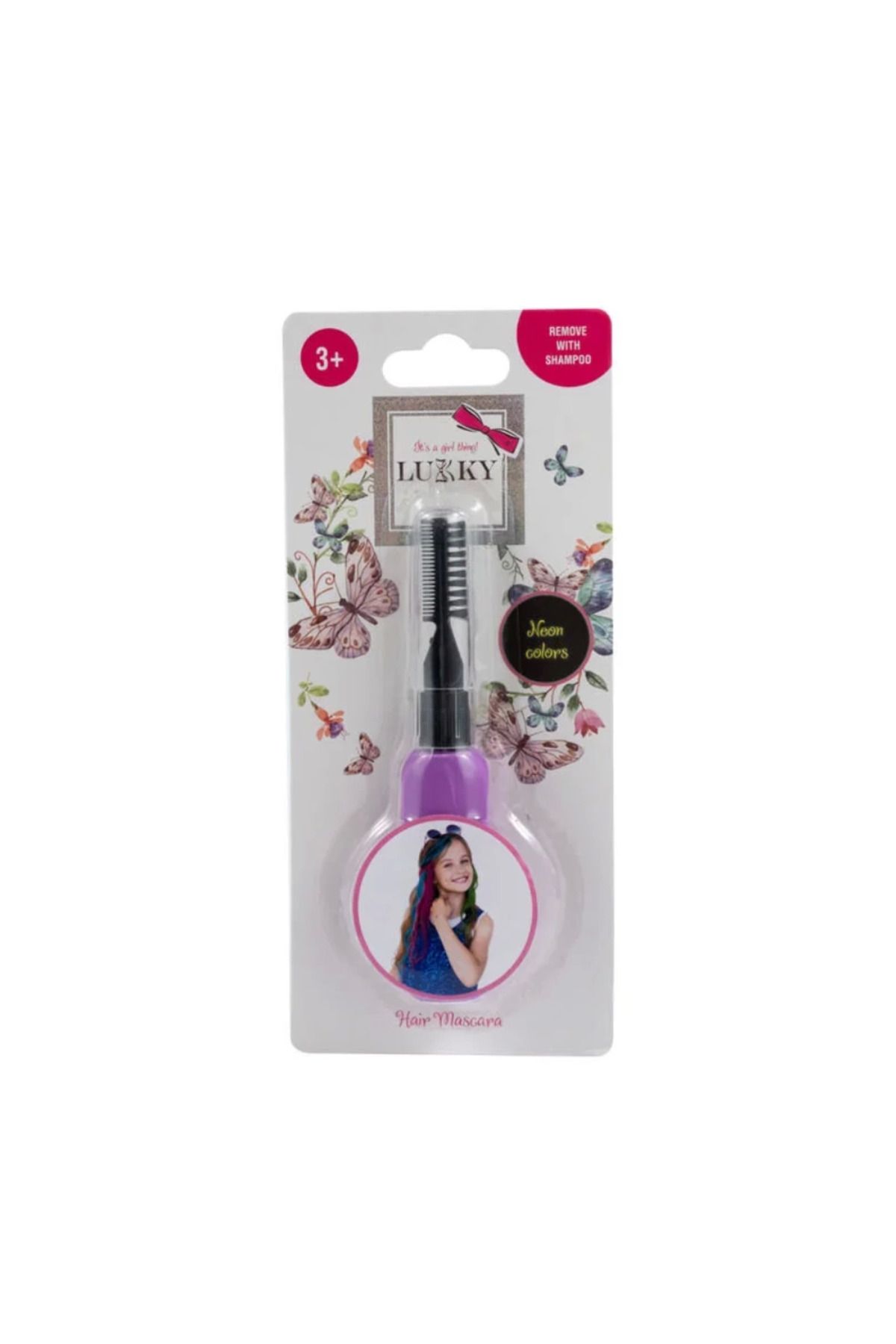 Emperium Lukky Saç Maskarası Neon Mor