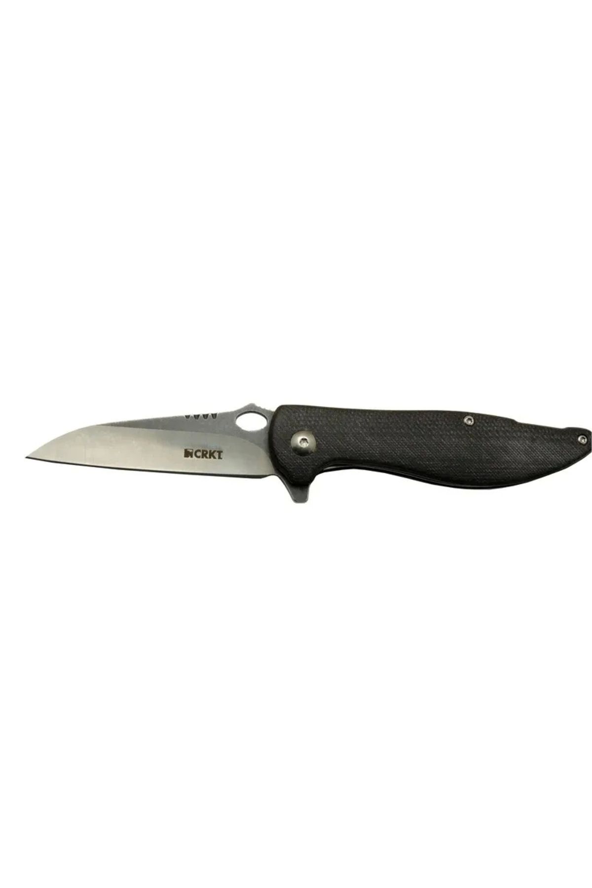 ShopNova Crkt Lotus 1265 Bk Siyah Kamp / Outdoor Çakı 18cm - Yarı Otomatik, Kemerlikli, Kutulu