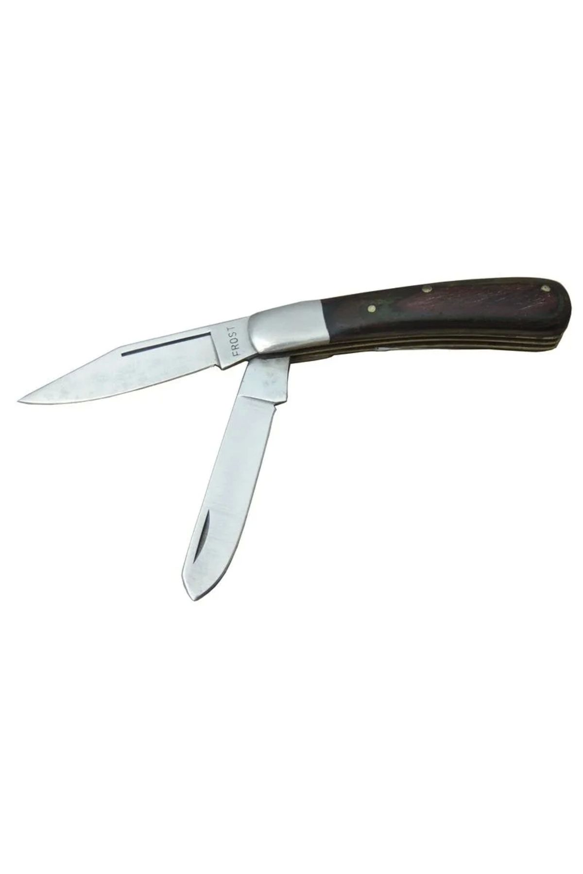 ShopNova K-29 Falkon Çiftli Çakı 14 Cm - Ahşap Sap, Manuel