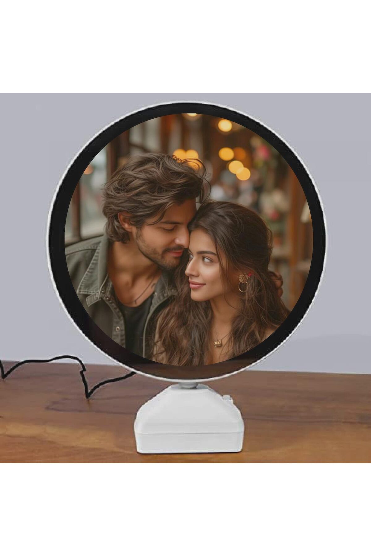 Tahtakale Dünyası Magic Mirror Sihirli Ayna Işıklı Dokoratif Biblo Ayna Hediyelik Masa üstü biblo