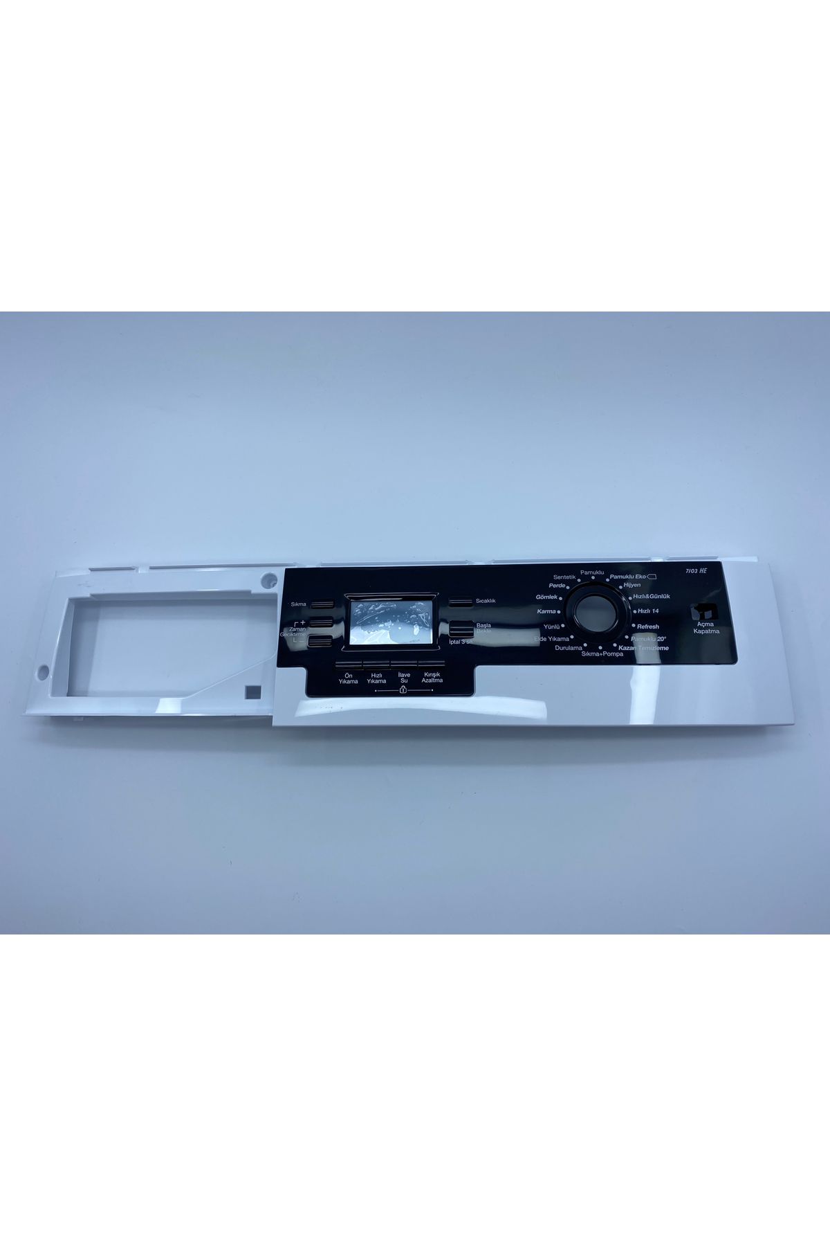 ÖZ BEYAZ EŞYA 7103 HE MİNİ LCD ÇAMAŞIR MAKİNASI ÖN PANELİ