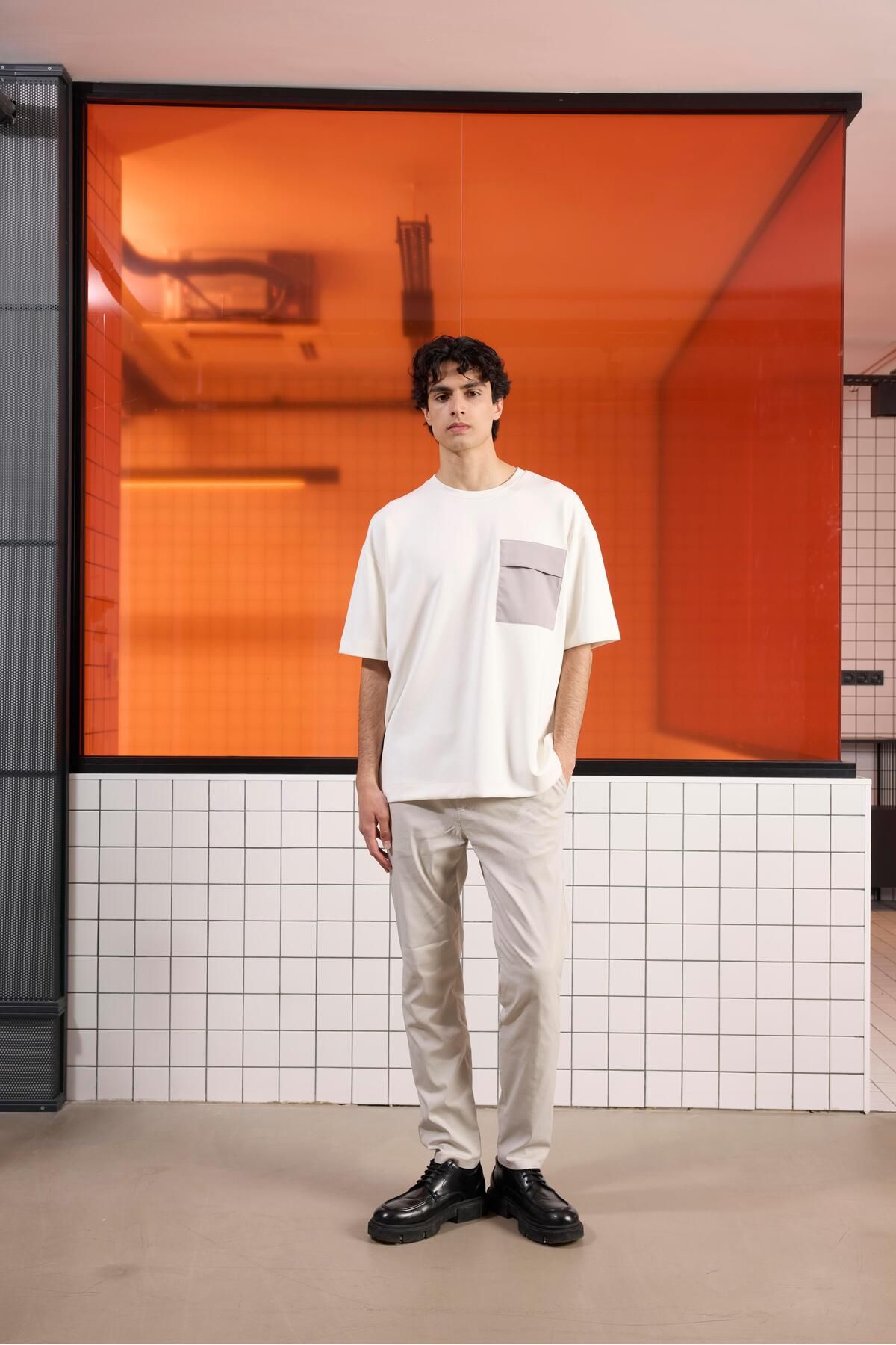 GMG FIRENZE Bisiklet Yaka Modal Erkek T-shirt