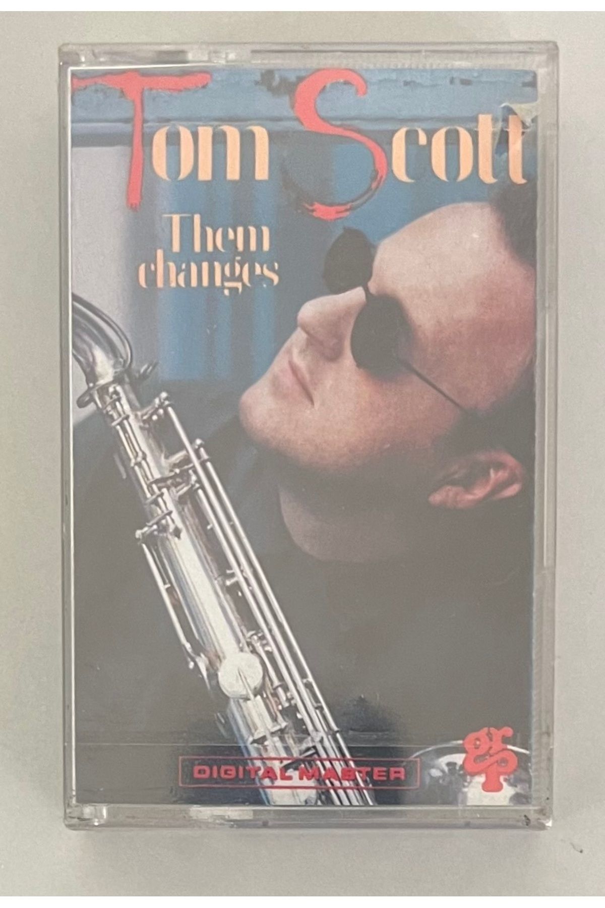 Plakevi İzmir Tom Scott Them Changes Kaset (Jelatininde Sıfır Orjnal Dönem Kağıt Baskı Kaset)