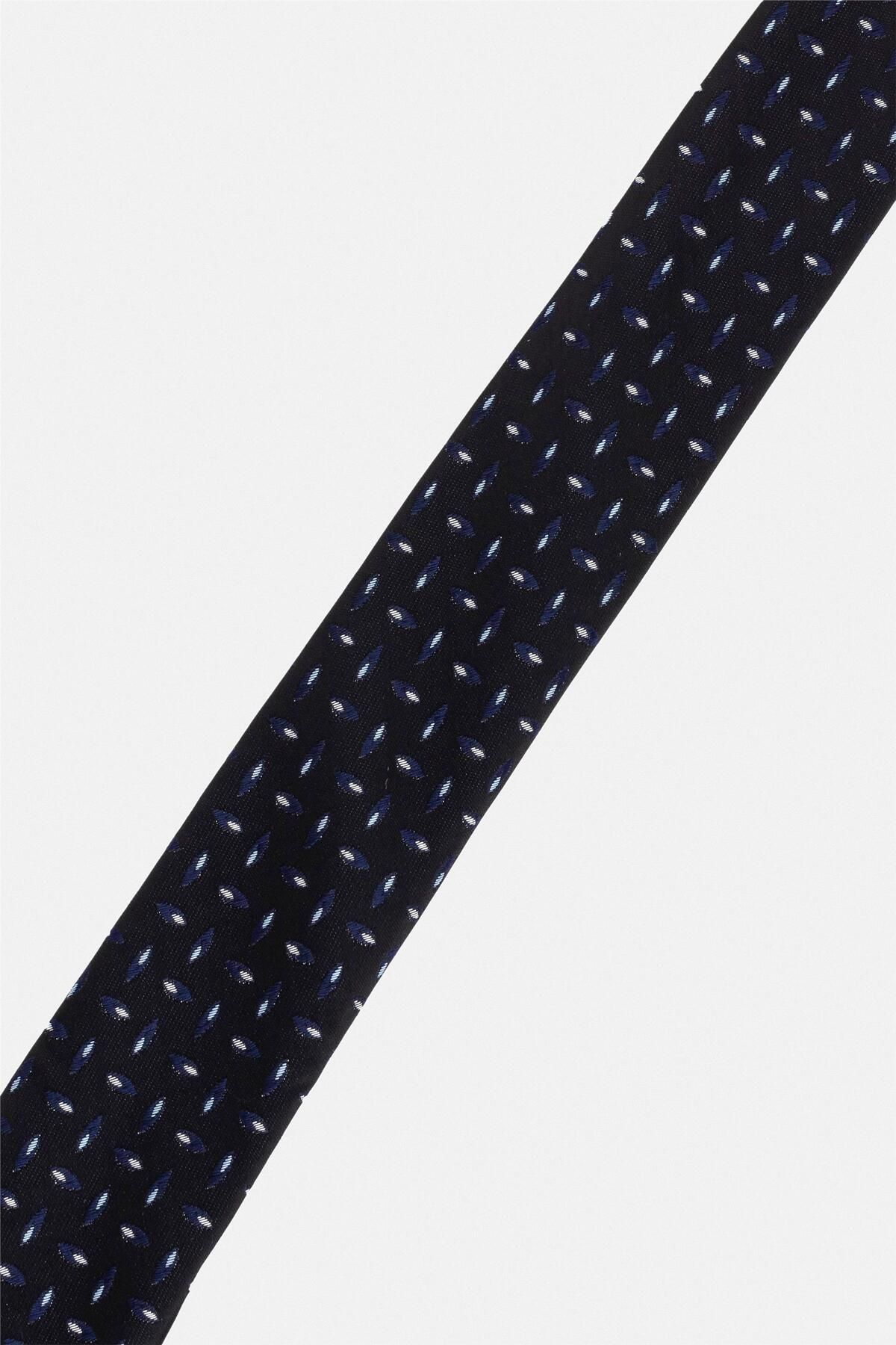 SÜVARİ-Black Printed Tie 3
