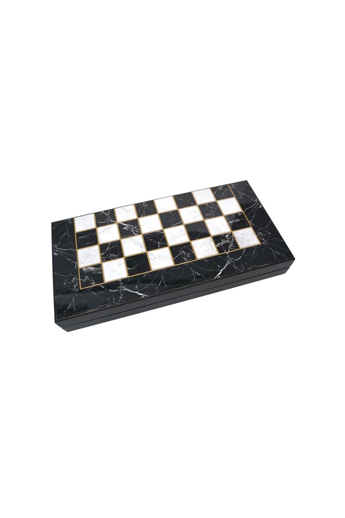 Emperium KS Games Master Classic Tavla Siyah Beyaz