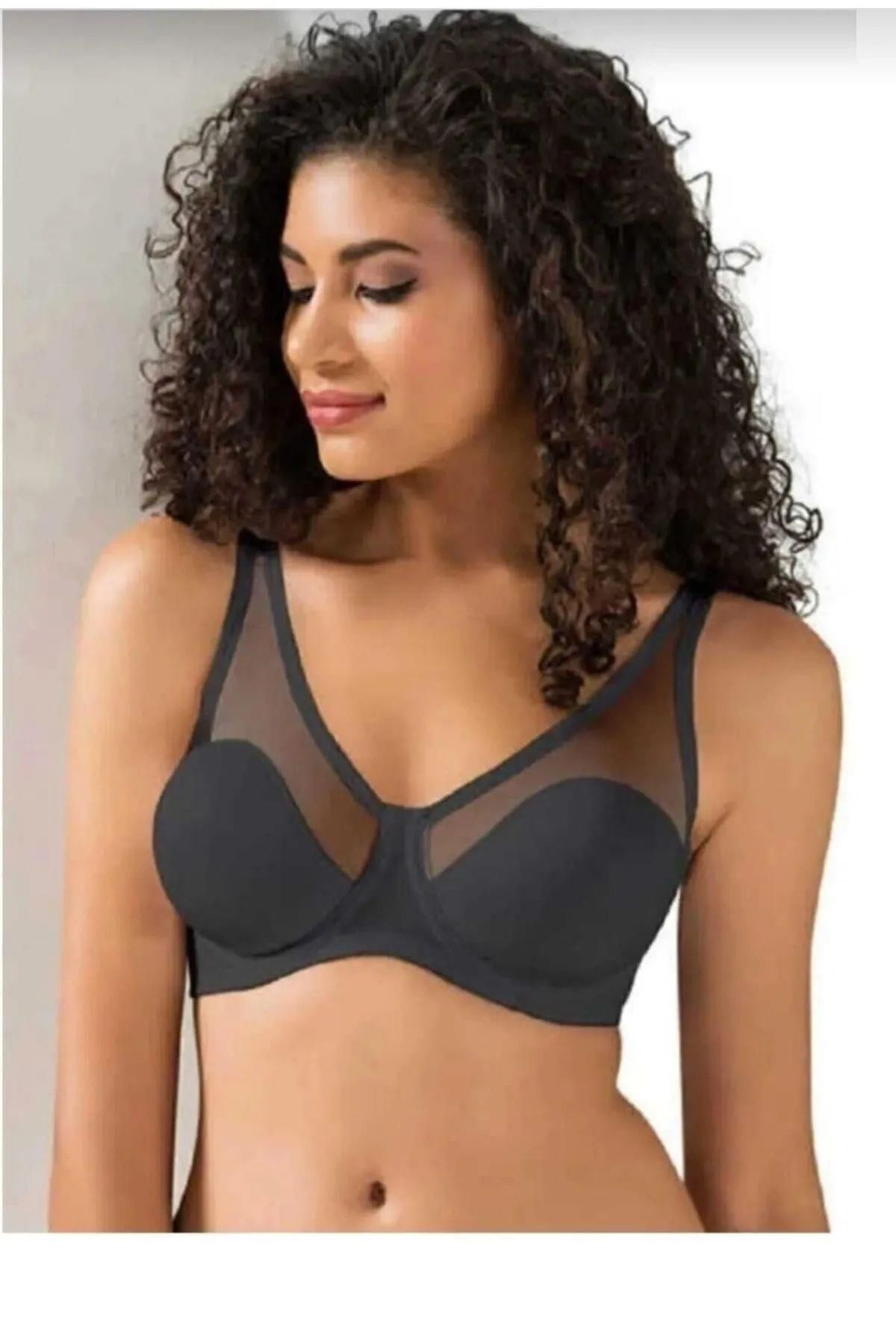 Le Jardin Fanetta Soft Cup Bra Tüllü Balenli Desteksiz Toparlayıcı Sütyen 1 Adet