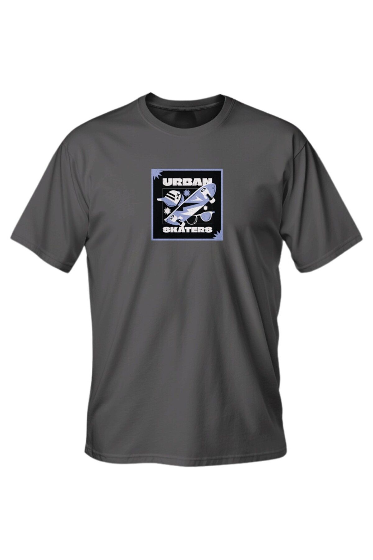 LUMARTA Regular Urban Skaters Baskılı T-Shirt