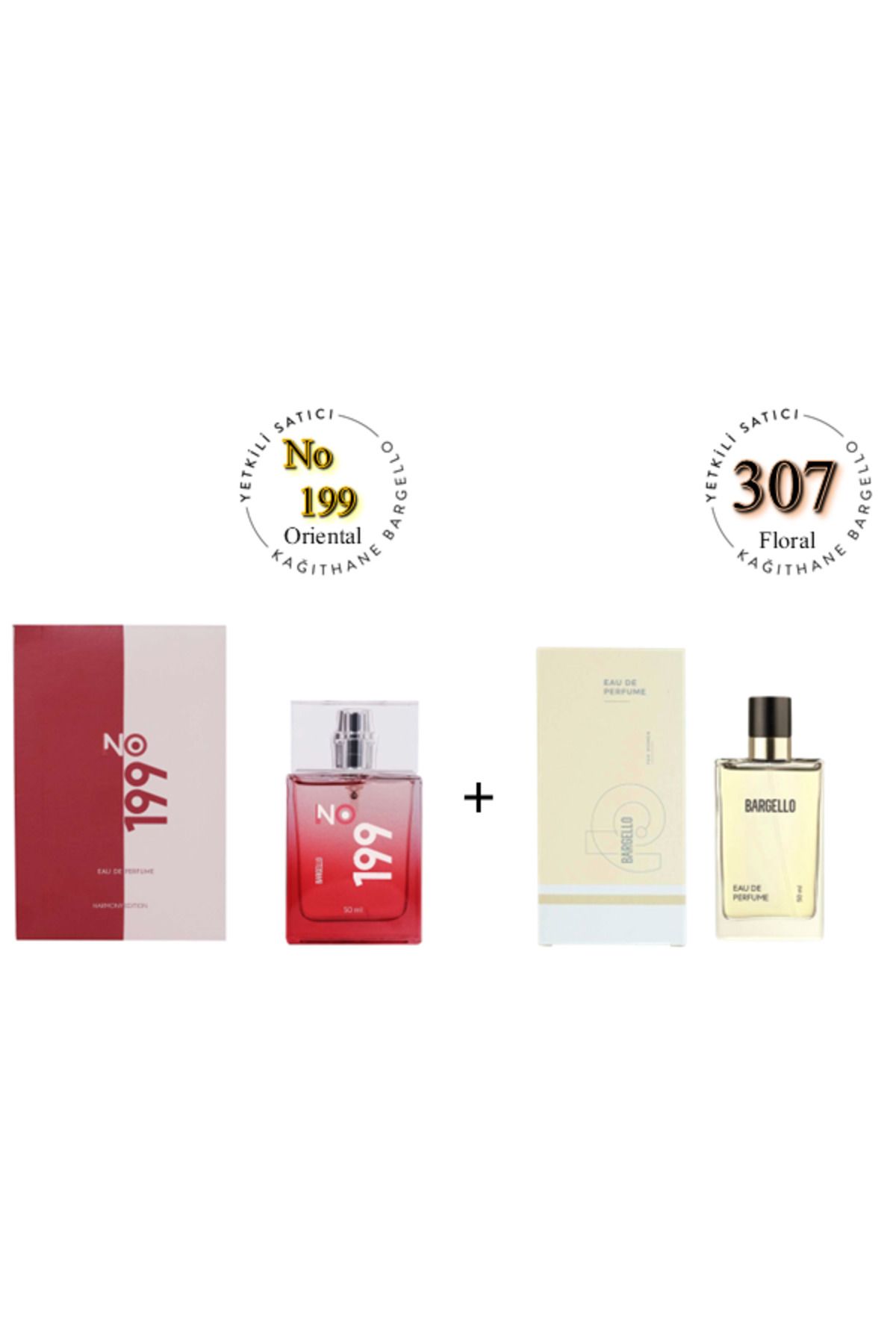 Bargello No:199 + 307 Unisex / Kadın Parfüm 50 ml Edp Floral / Oriental - Mnms50no199307
