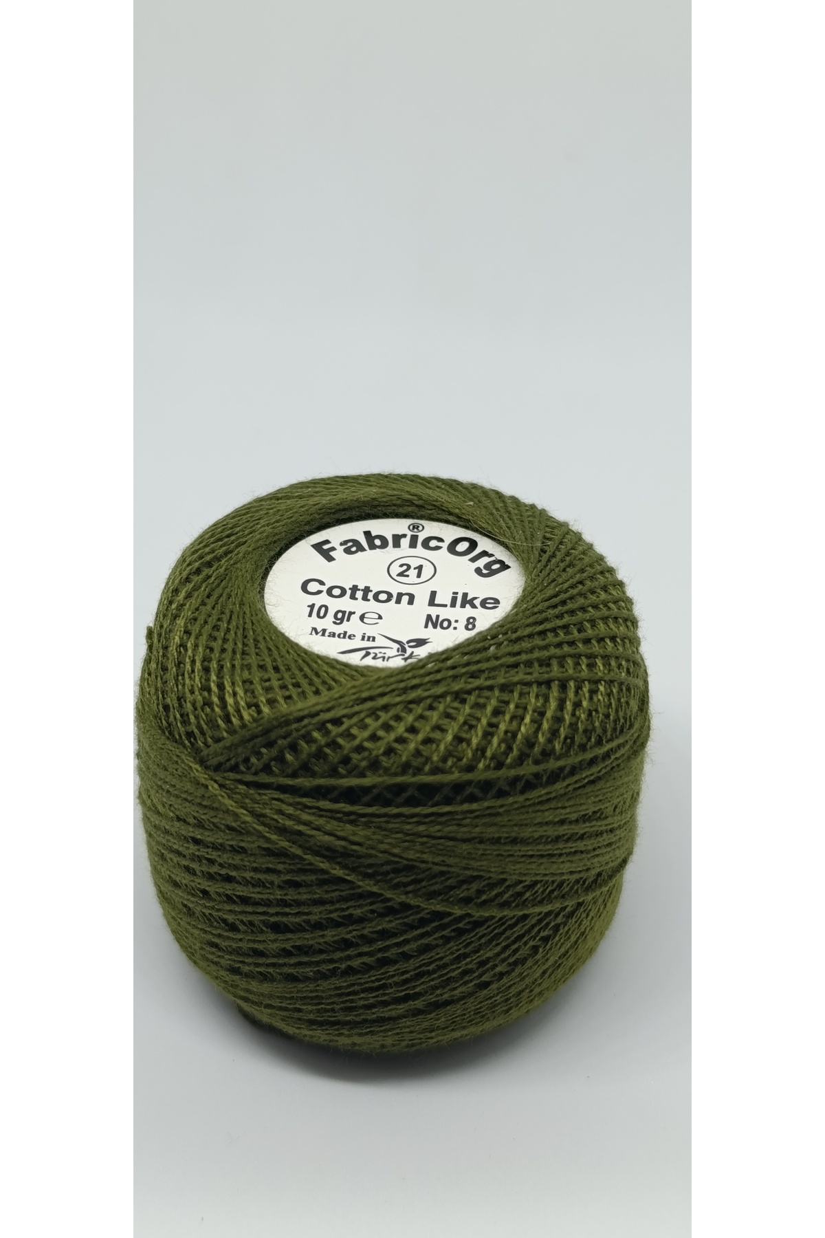 fabricorg Cotton Like Etamin-kanaviçe Iplik (10 GR-NO8 İP) - TEK