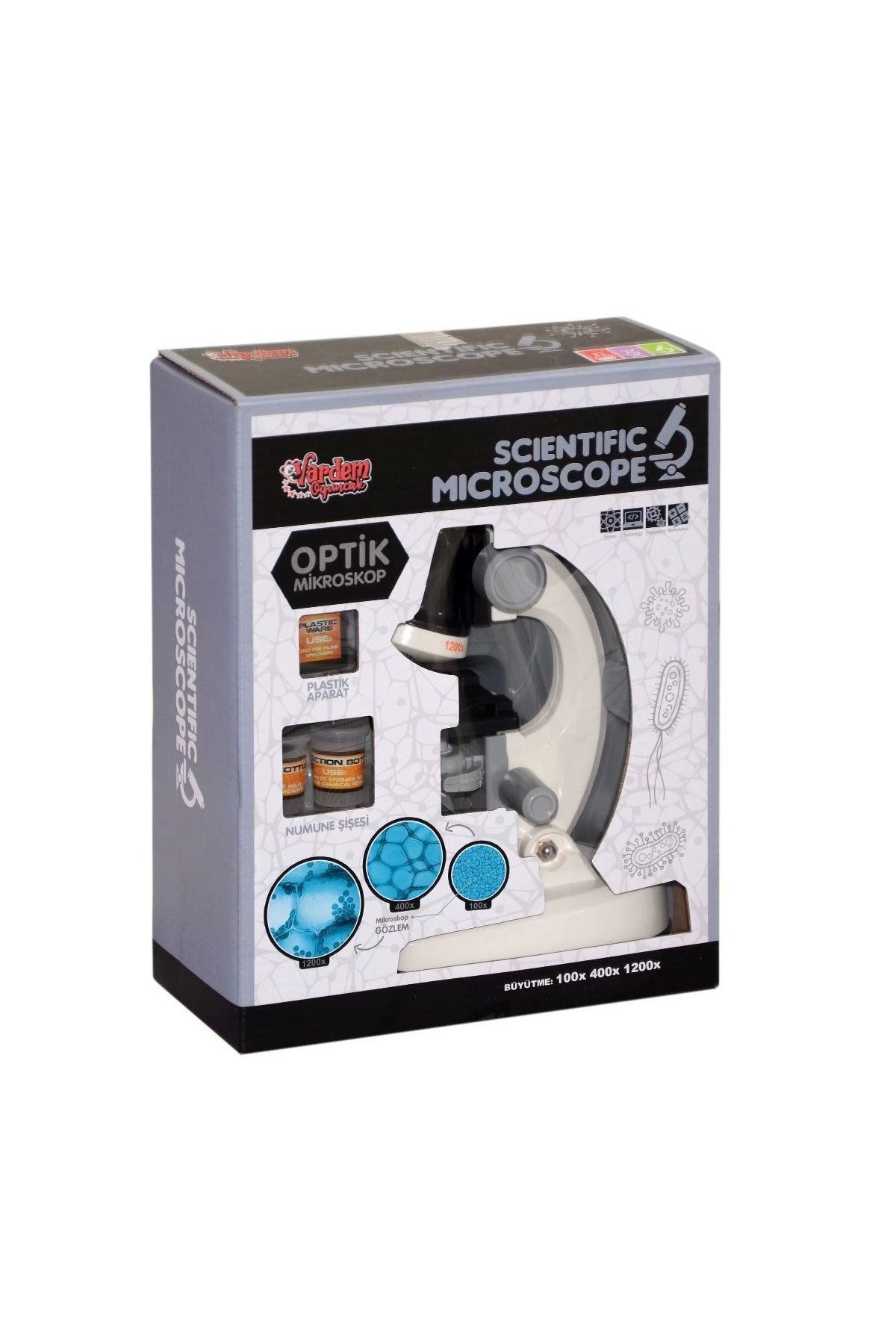 Emperium KM-1012A-1 1013A-1 Işıklı Objektif Bilim Mikroskopu