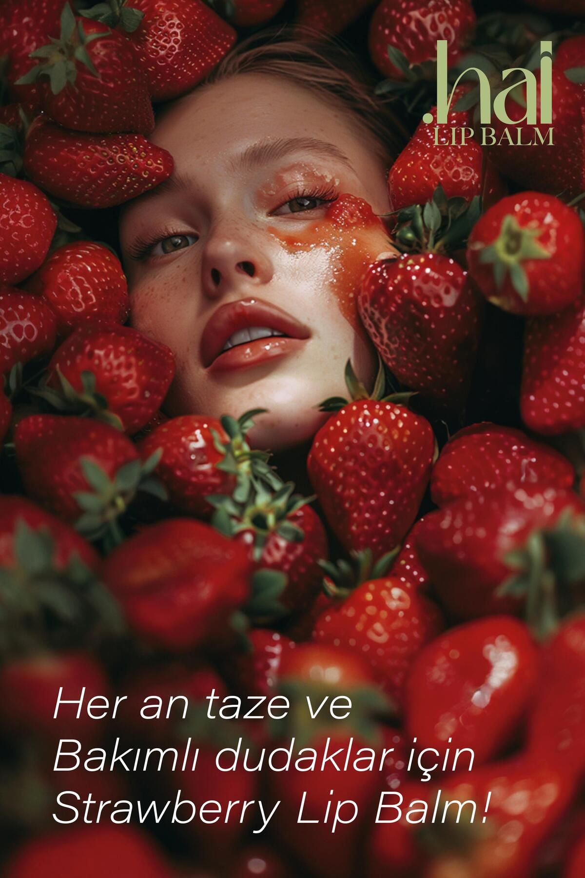 Hai Nemlendiricili Lip Balm Çilekli spf 20