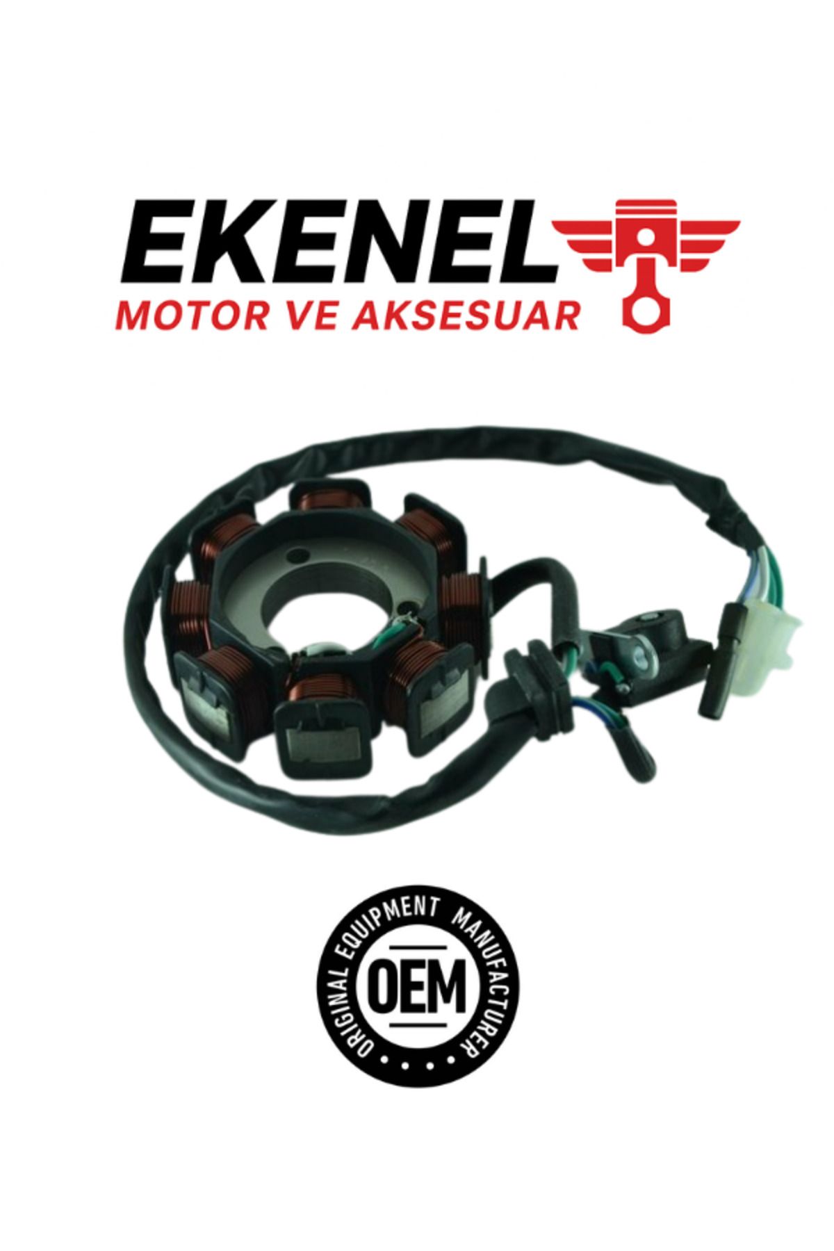 OEM Honda CBF150 Statör 8'li | Eski Model OEM Şarj Ünitesi