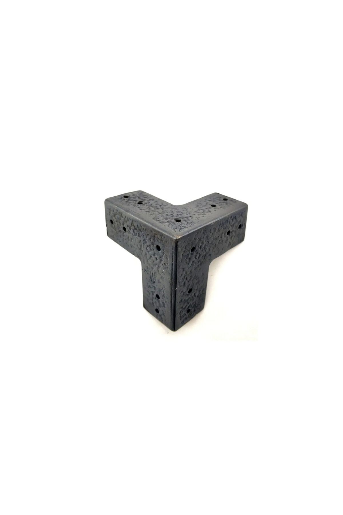 Modafiks Antika Tarz Dekoratif Pirinç Köşe Gönye - 68x68 Mm Oksit