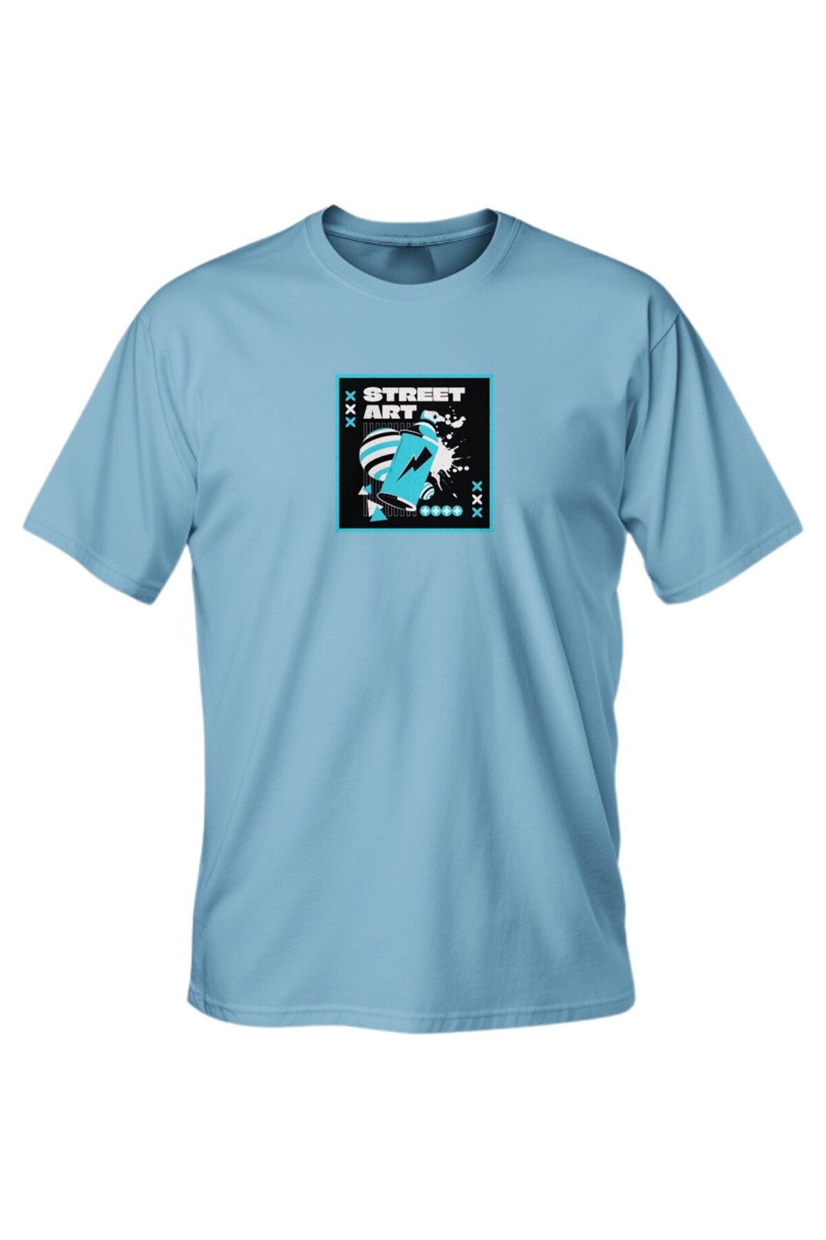 LUMARTA Regular Street Art Baskılı T-Shirt