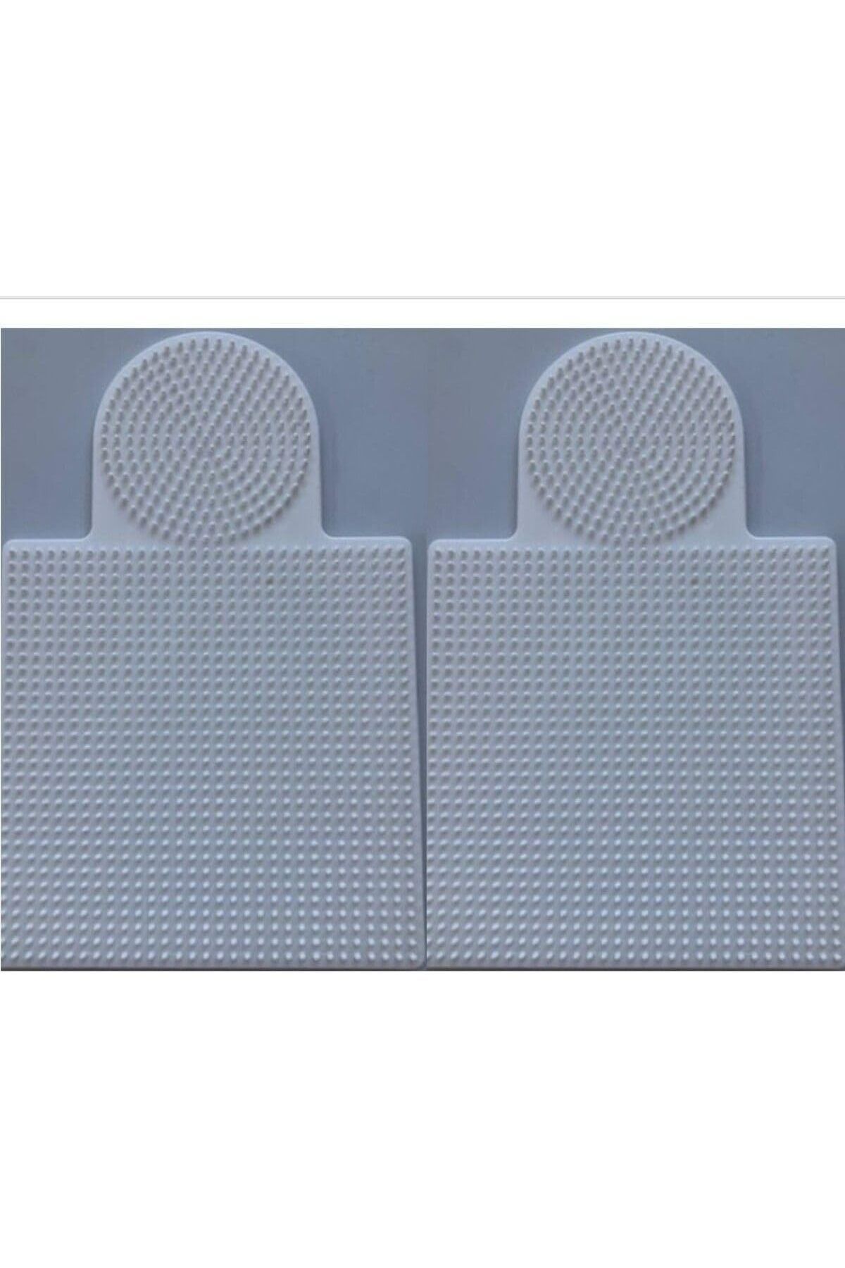 STOREMAX shopmst 2 Adet Ütü Ile Yapışan Boncuk Dizme Tablası Büyük Boy - Kare : 15,5 Cm - Daire : 8,5