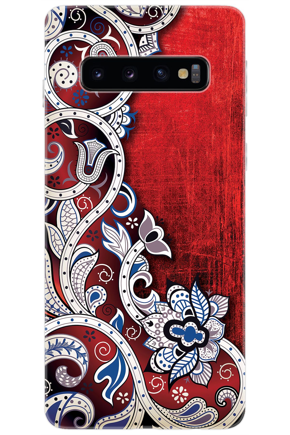 Ceppare Samsung Galaxy S10 (SM-G973F) Uyumlu Kılıf Desen Baskılı Silikon Vektör Tasarım STK:539 CP-0kimg29
