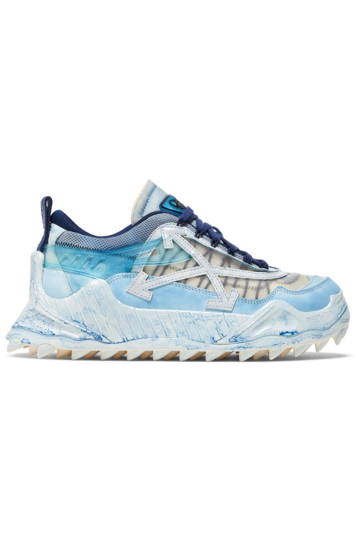 OFF WHITE Kalın Tırtıklı Taban Sneakers