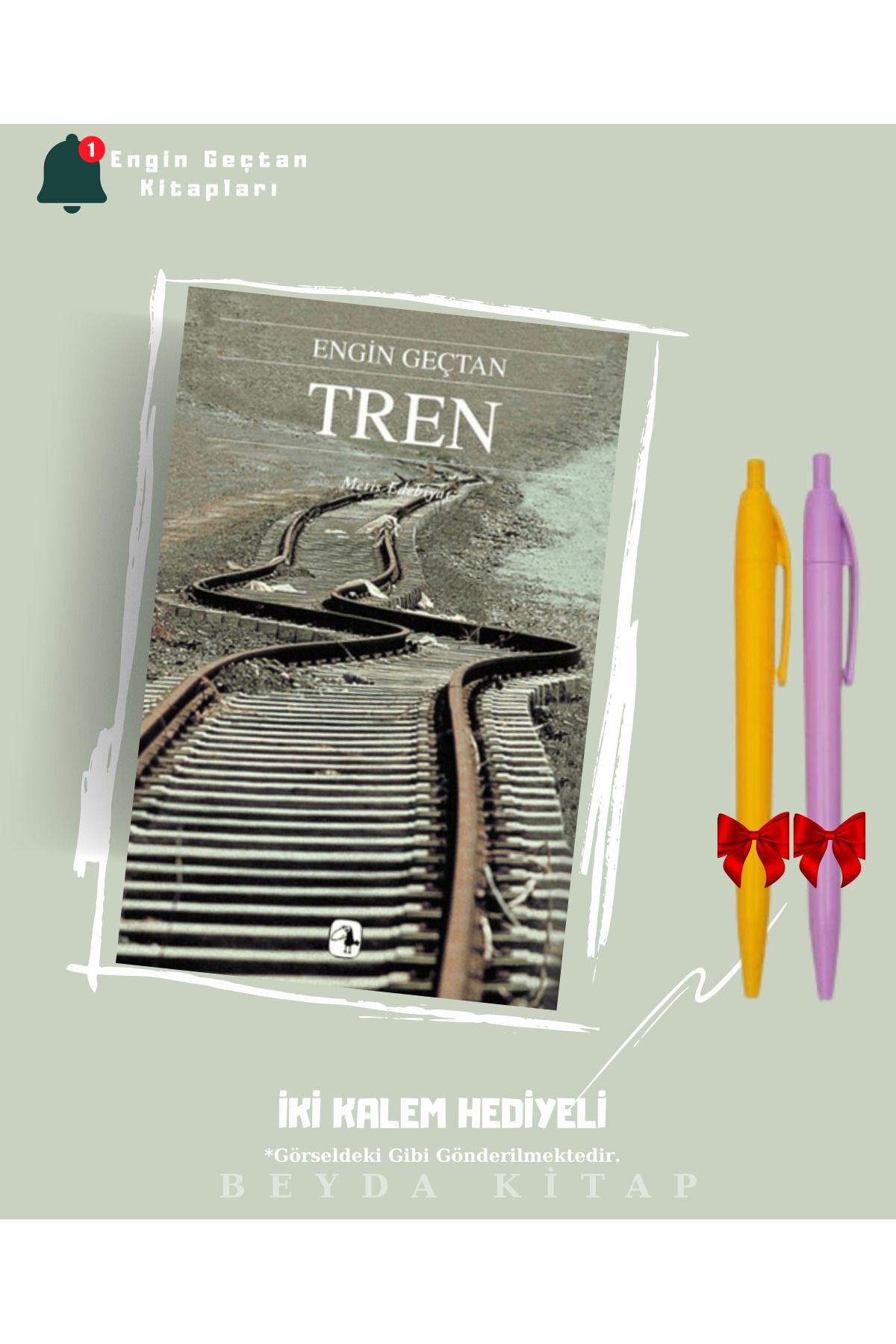 Metis Yayınları Tren - Engin Geçtan - İki Kalem Hediyeli - ENGCTN25