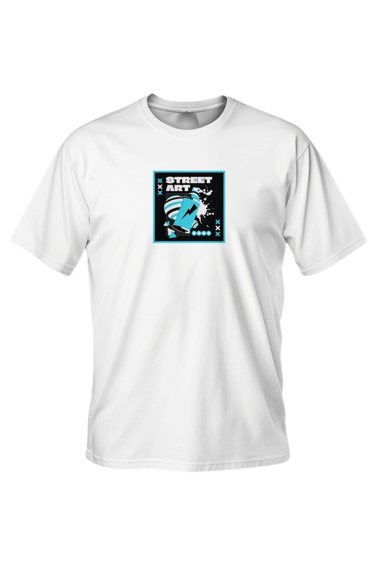 LUMARTA Regular Street Art Baskılı T-Shirt