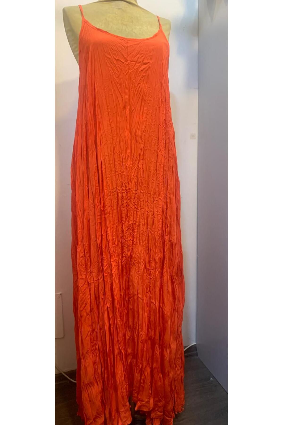 BOUTIQUE SERTAÇ SERTAÇ BOUTIQUE Askılı ipek elbise