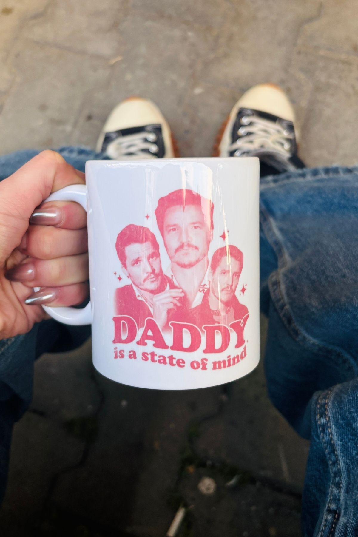 Namgo Pedro Pascal Beyaz Porselen Kupa Bardak