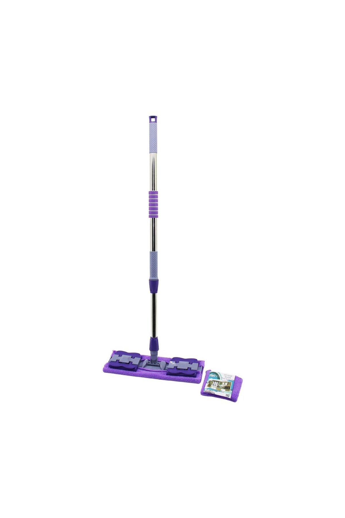 STOREMAX srh MANDALLI YÜZEY TEMİZLİK PALET MOP M.FİBER PASPAS - YEDEKLİ DUVAR SİLME MOP METAL UZAYAN SA