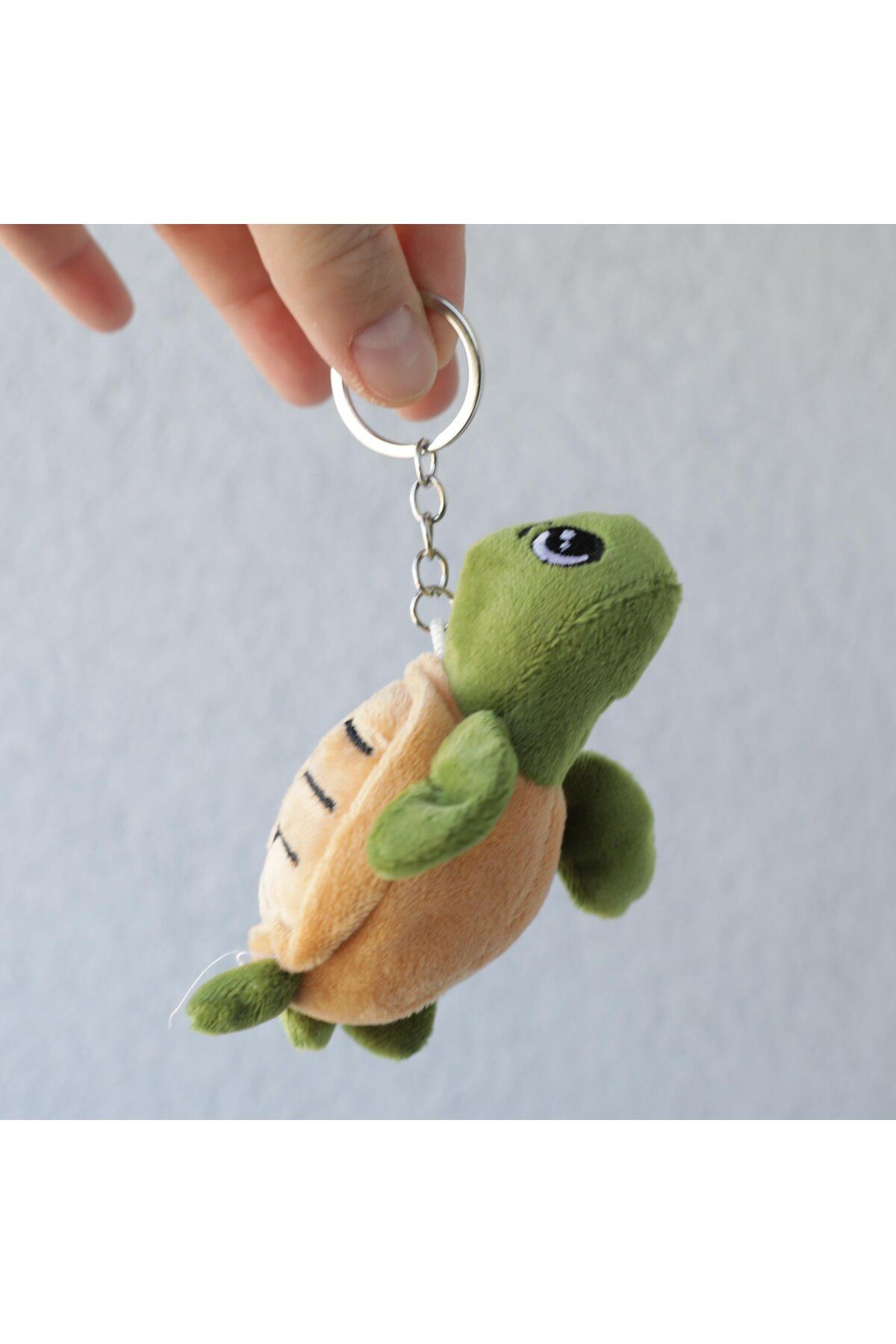 Piraye Gift Caretta Caretta Kaplumbağa Peluş Anahtarlık Çanta Süsü 1 ADET