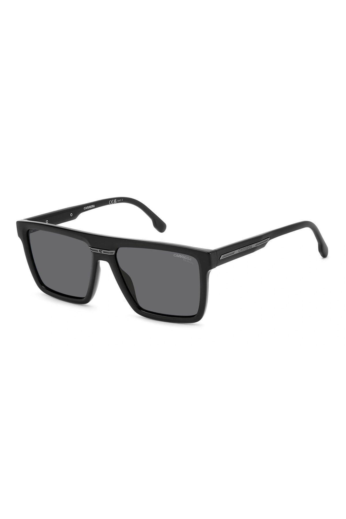 Carrera Kadın Erkek Unisex Siyah Polarize Güneş Gözlüğü