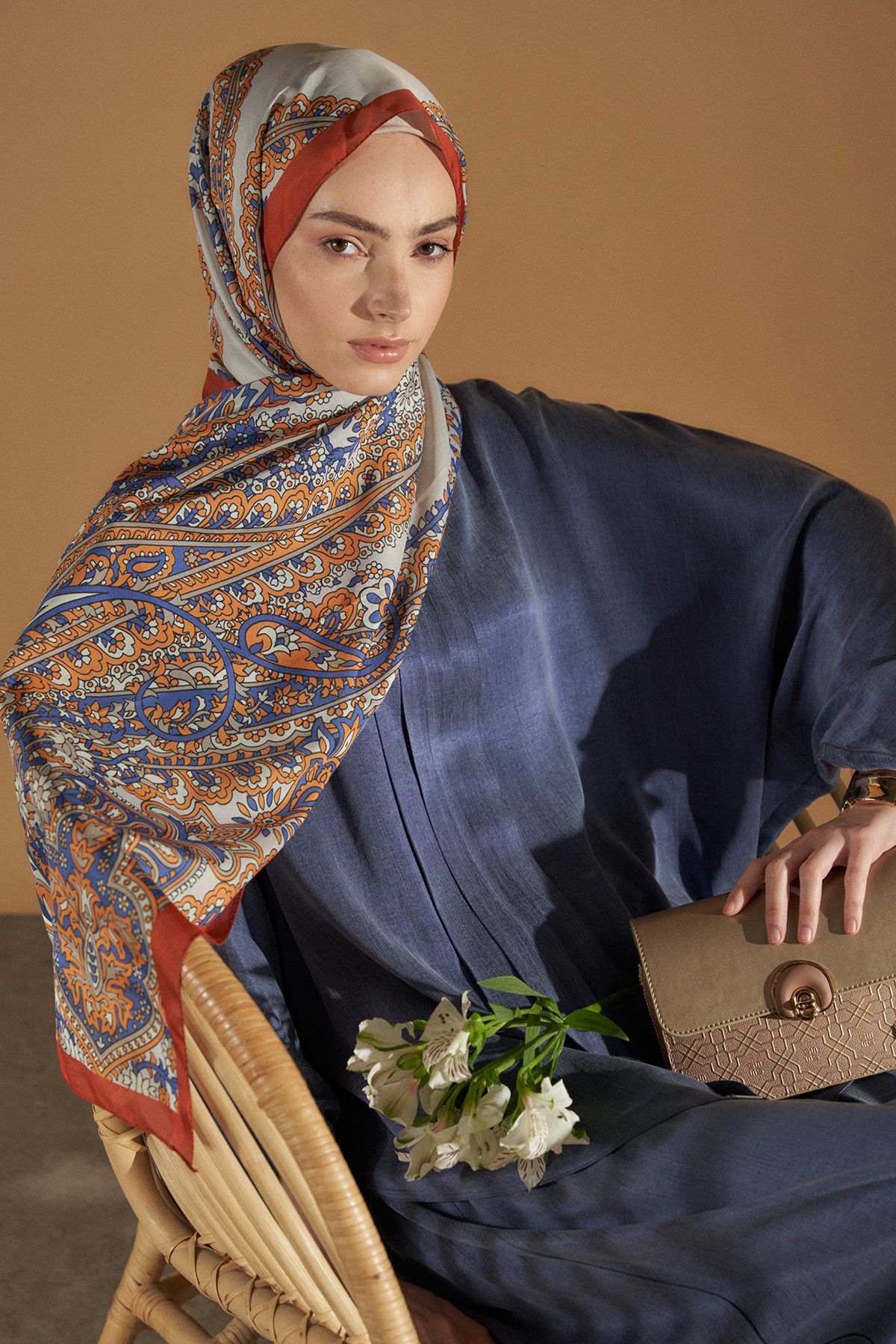 Setrms Paisley Desen Şal