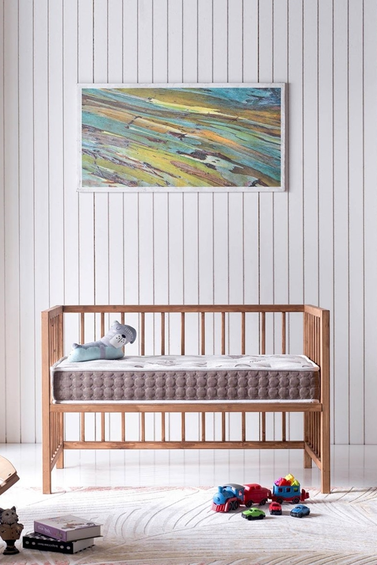 Bera Yatak Bamboo Park Yatak, Bebek Yatağı, Beşik Yatağı, Ortopedik Süngerli Örme Kumaşlı - 10 Cm fotoğrafı 3 (önizleme)