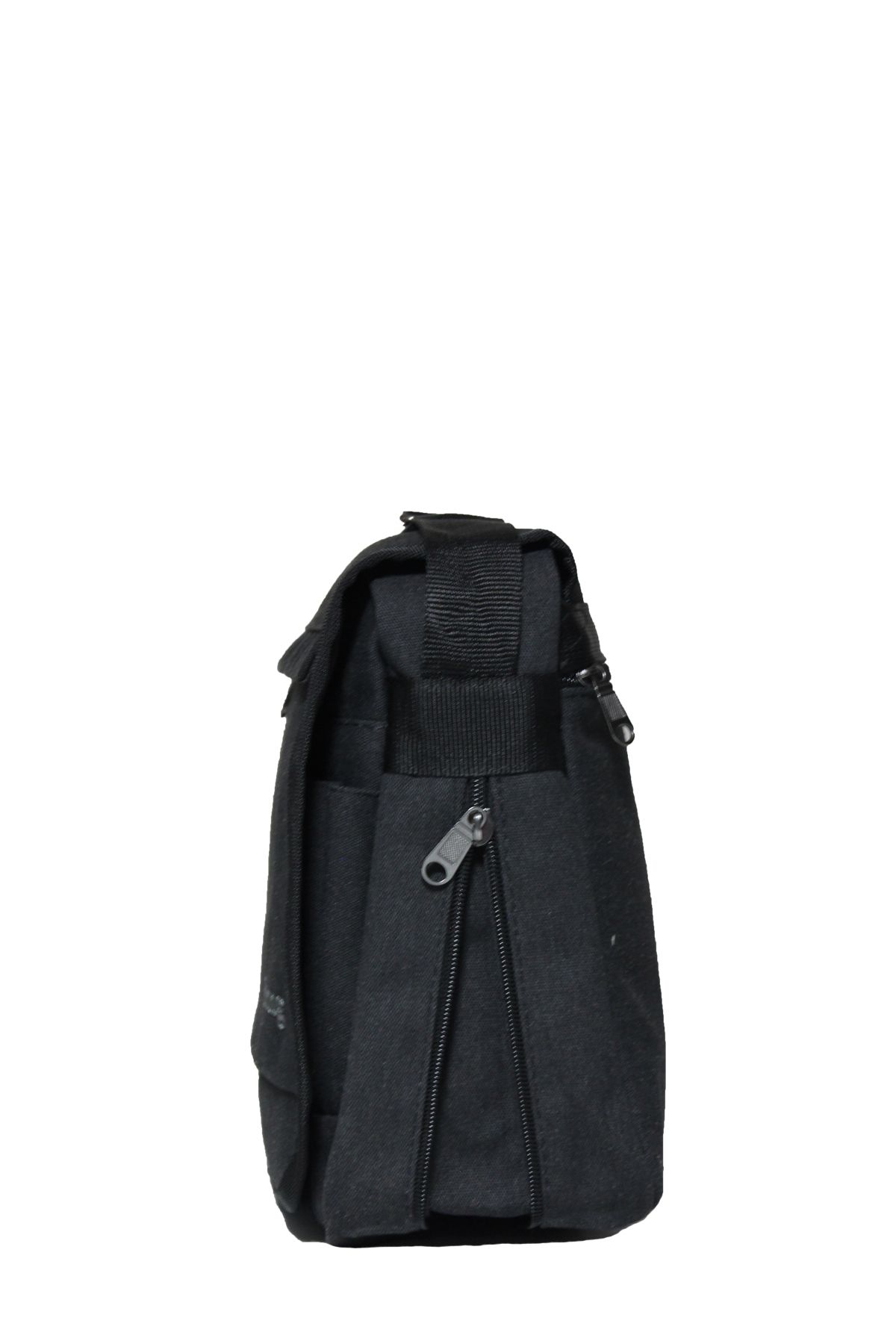 Strong-Unisex Canvas Messenger Bag Strap Shoulder Bag School Bag Gusseted Crossbody Bag Pst02 5