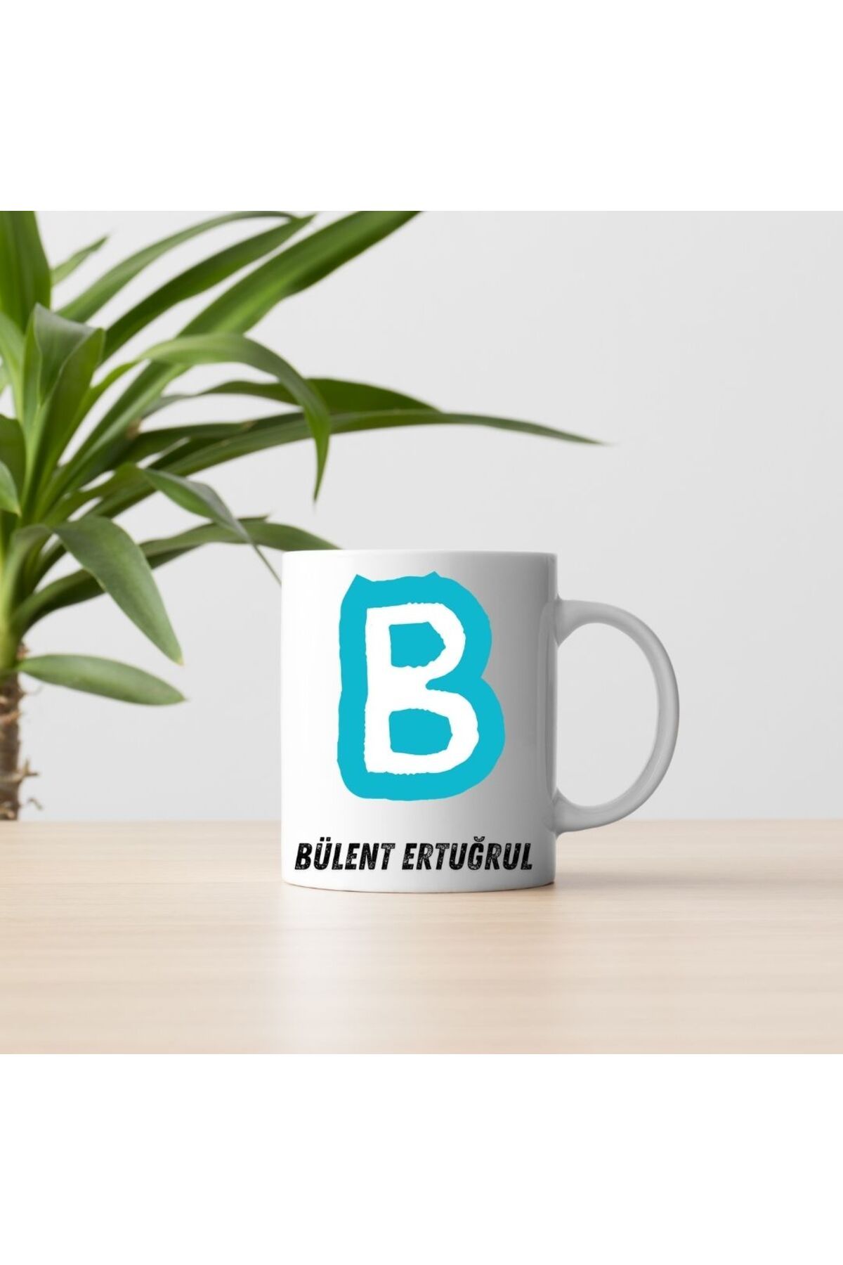 gifttime Kişiye Özel Baş Harf Ve İsimli Kupa Bardak