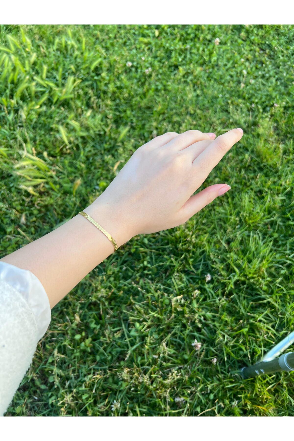 Glowy&Co. Soleil Gold Kararmaz Çelik Bileklik