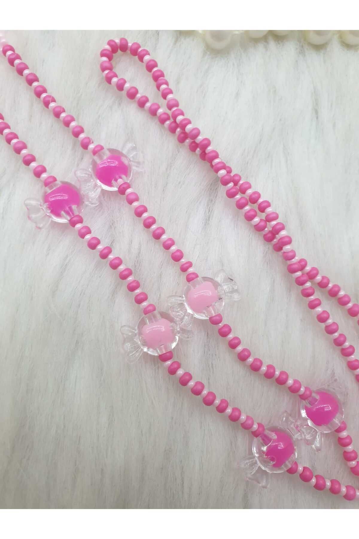 HAPPY HANDMADE ZİNCİR.../MİNİK ŞEKERLİ ÇOCUK GÖZLÜK ZİNCİRİ/ÇOCUK GÖZLÜK AKSESUARI