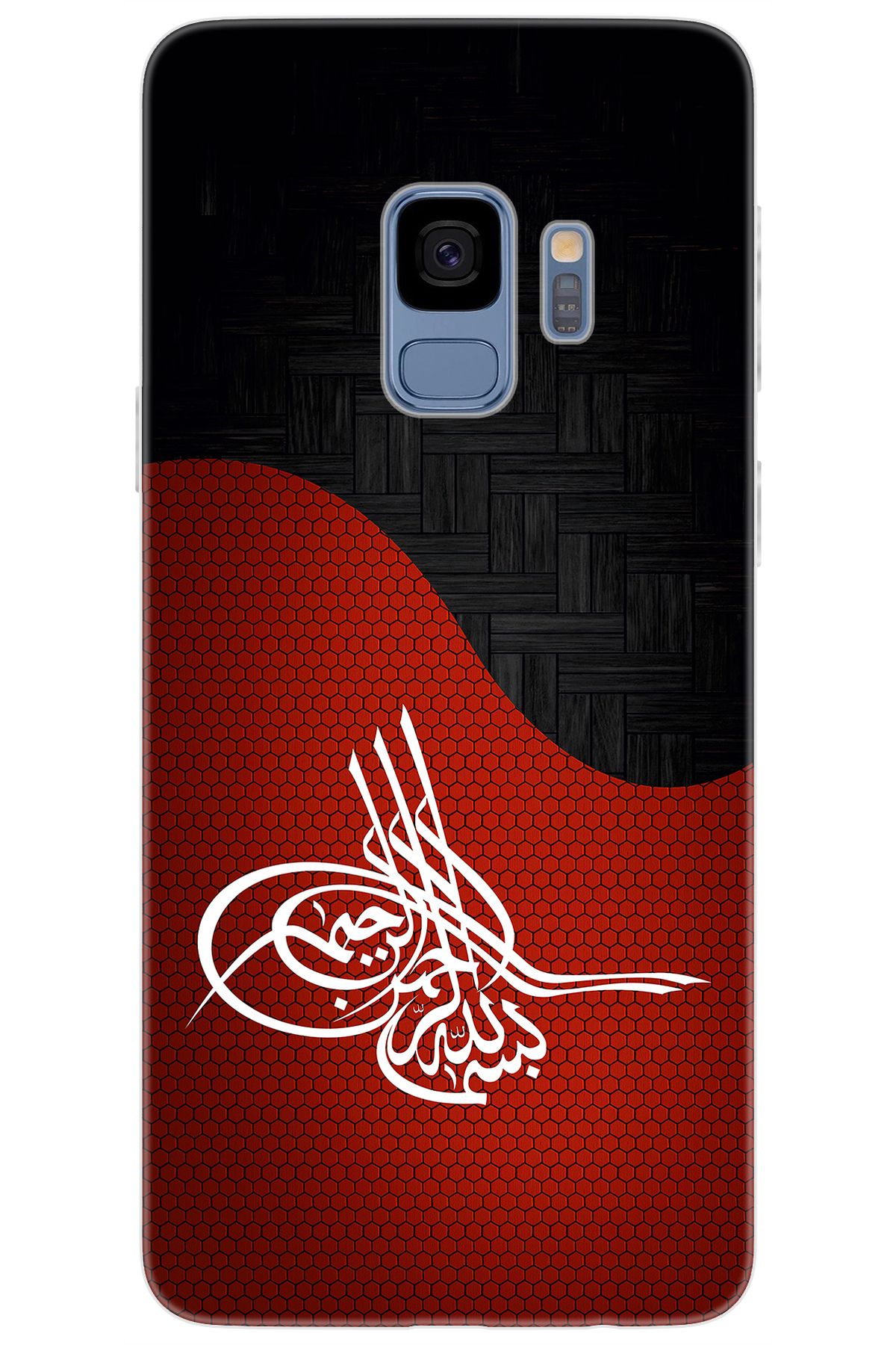 Ceppare Samsung Galaxy S9 (SM-G960F) Uyumlu Kılıf Desen Baskılı Silikon Tuğra Tasarım STK:376 CP-nYtITFT