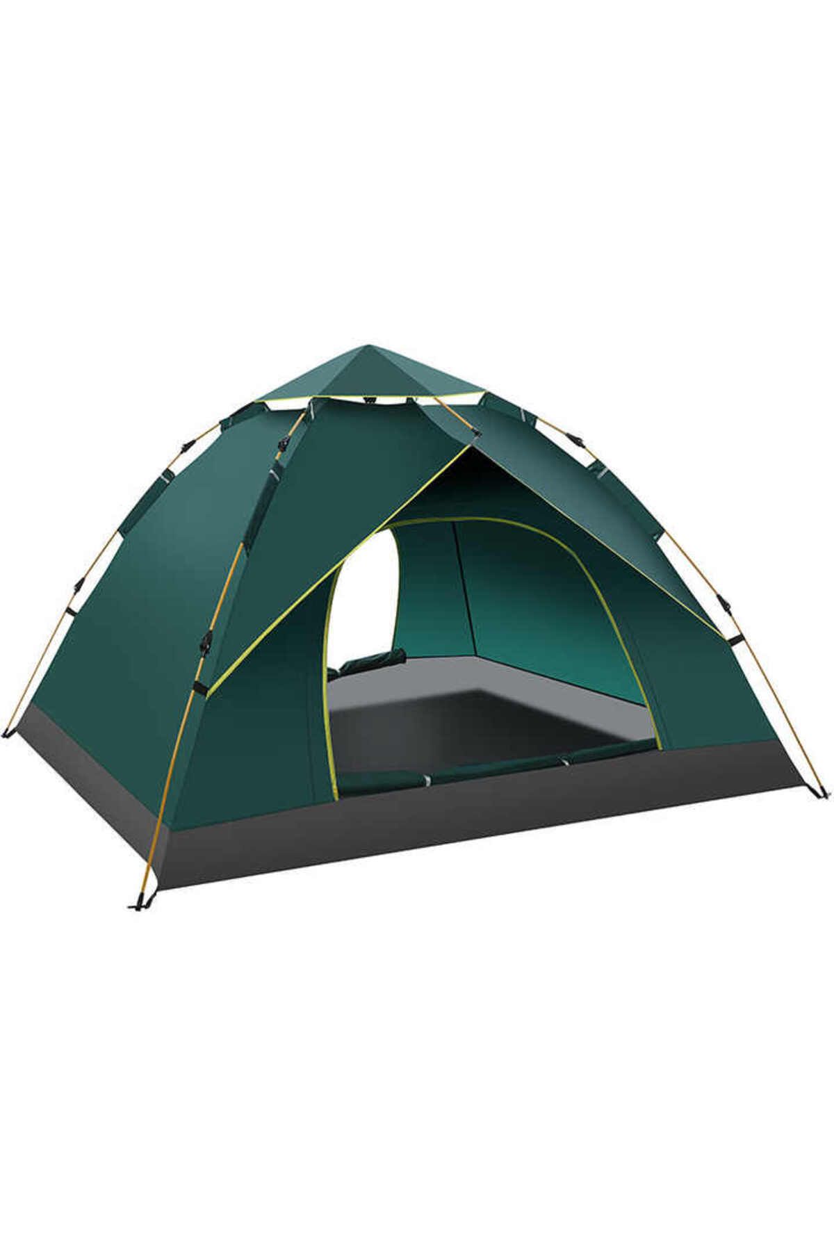 Bysay TAM OTOMATİK 4 KİŞİLİK TENTELİ KAMP ÇADIRI 200X200X135 CM