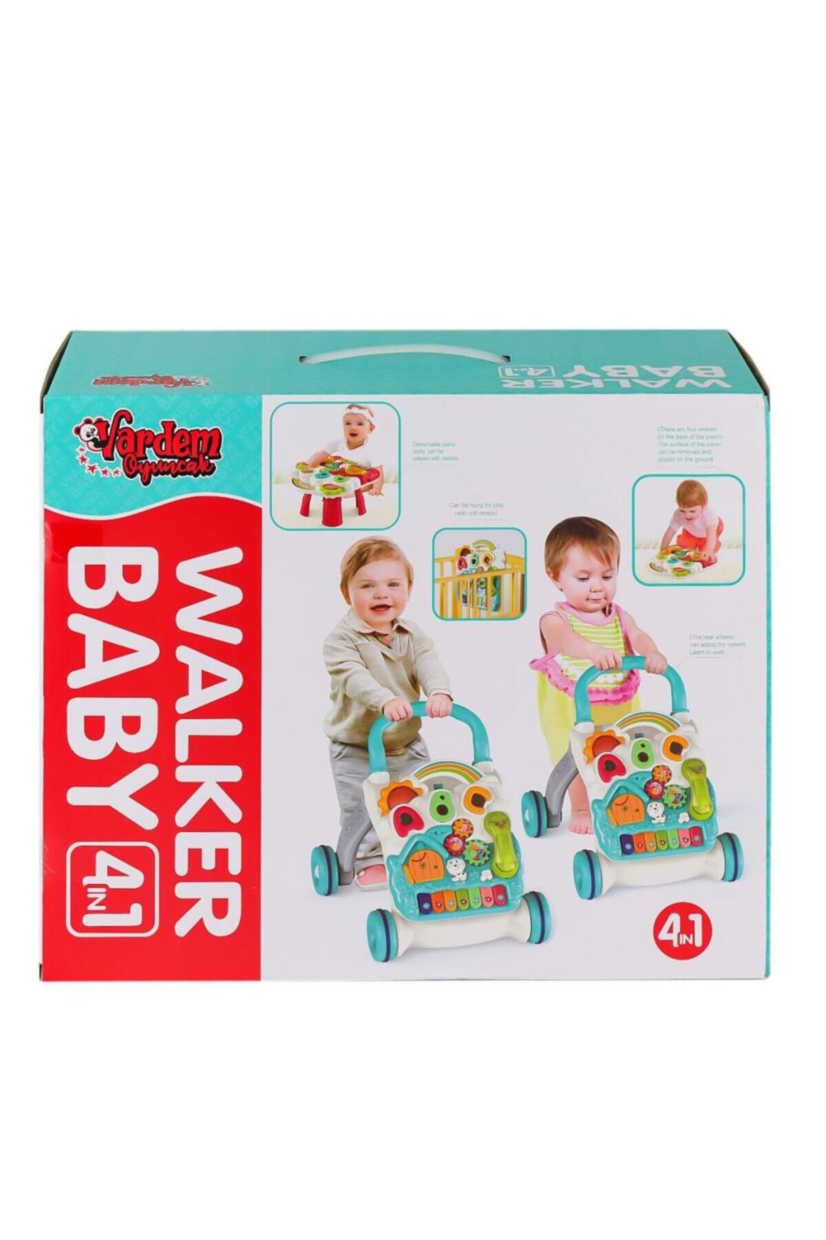 NW NessiWorld Nessiworld BIB-6017 Pianolu Yürüme Arkadaşı 4IN1