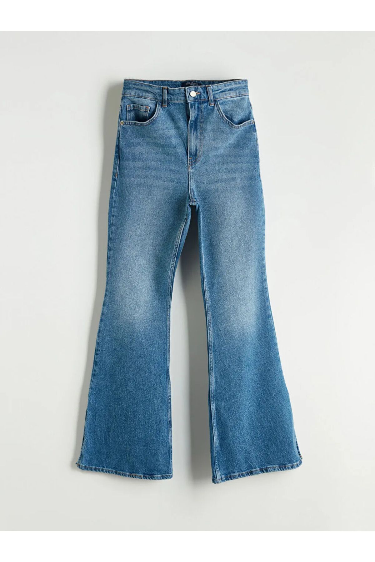 LC Waikiki LCW Jeans Indigo Mars Flare Kadın Jean Pantolon