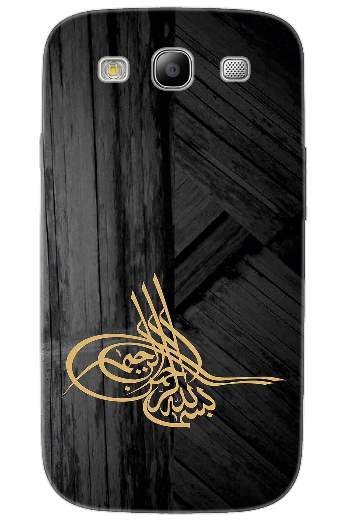 Ceppare Samsung Galaxy S3 (GT-I9300) Uyumlu Kılıf Desen Baskılı Silikon Tuğra Tasarım STK:374 CP-H91jyOC