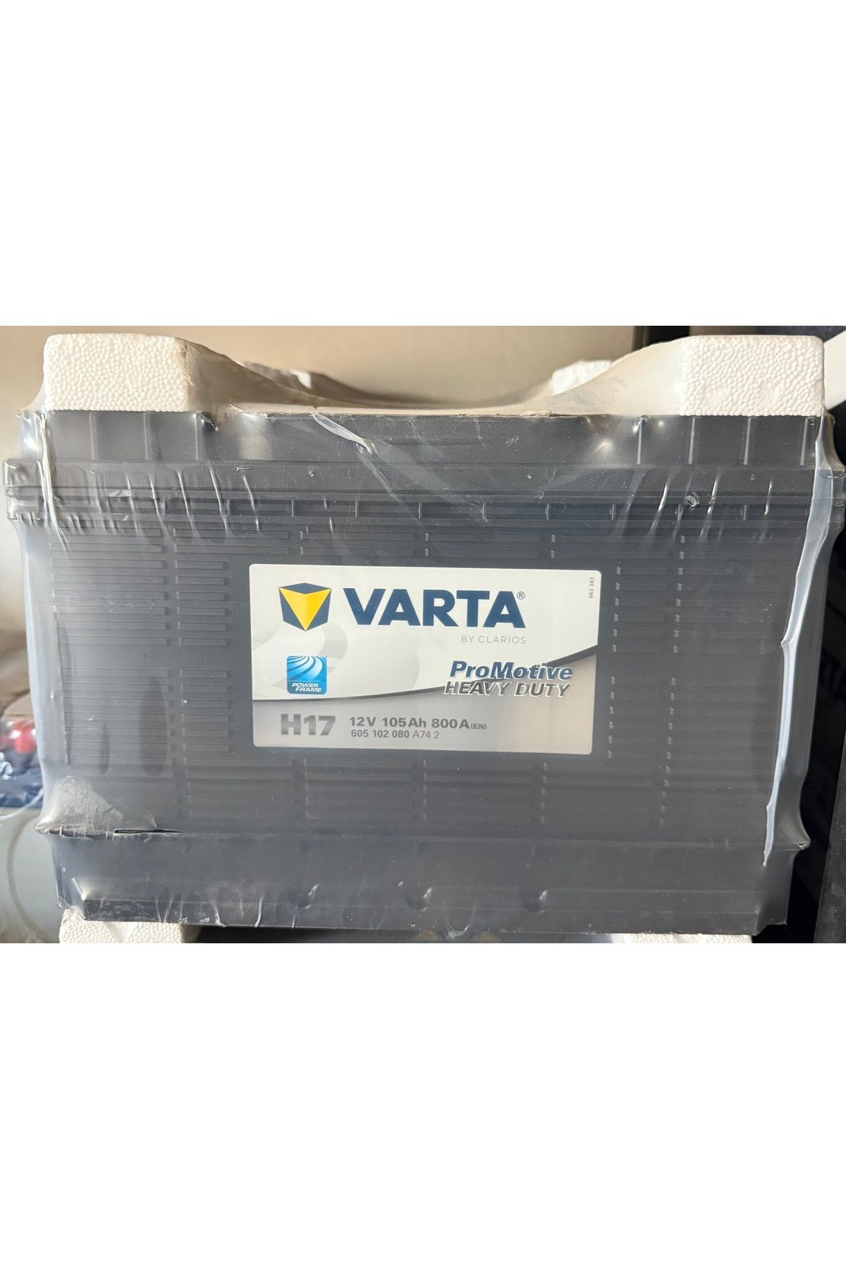 Varta / H17 105 AMPER AKÜ 2024 TARİHLİ uyumlu