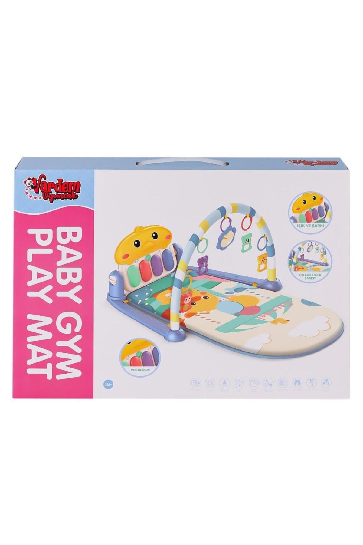 NW NessiWorld Nessiworld BIB-698-93-94 Pianolu Ördek Bebek Oyun Halısı